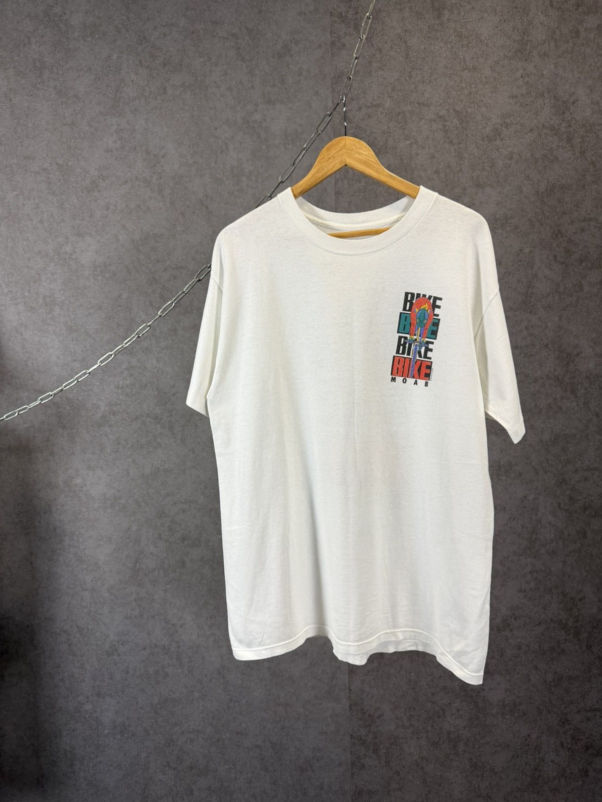 Vintage Bike 1993 Moab vintage single stitch tee Size US L / EU 52-54 / 3 - 2 Thumbnail