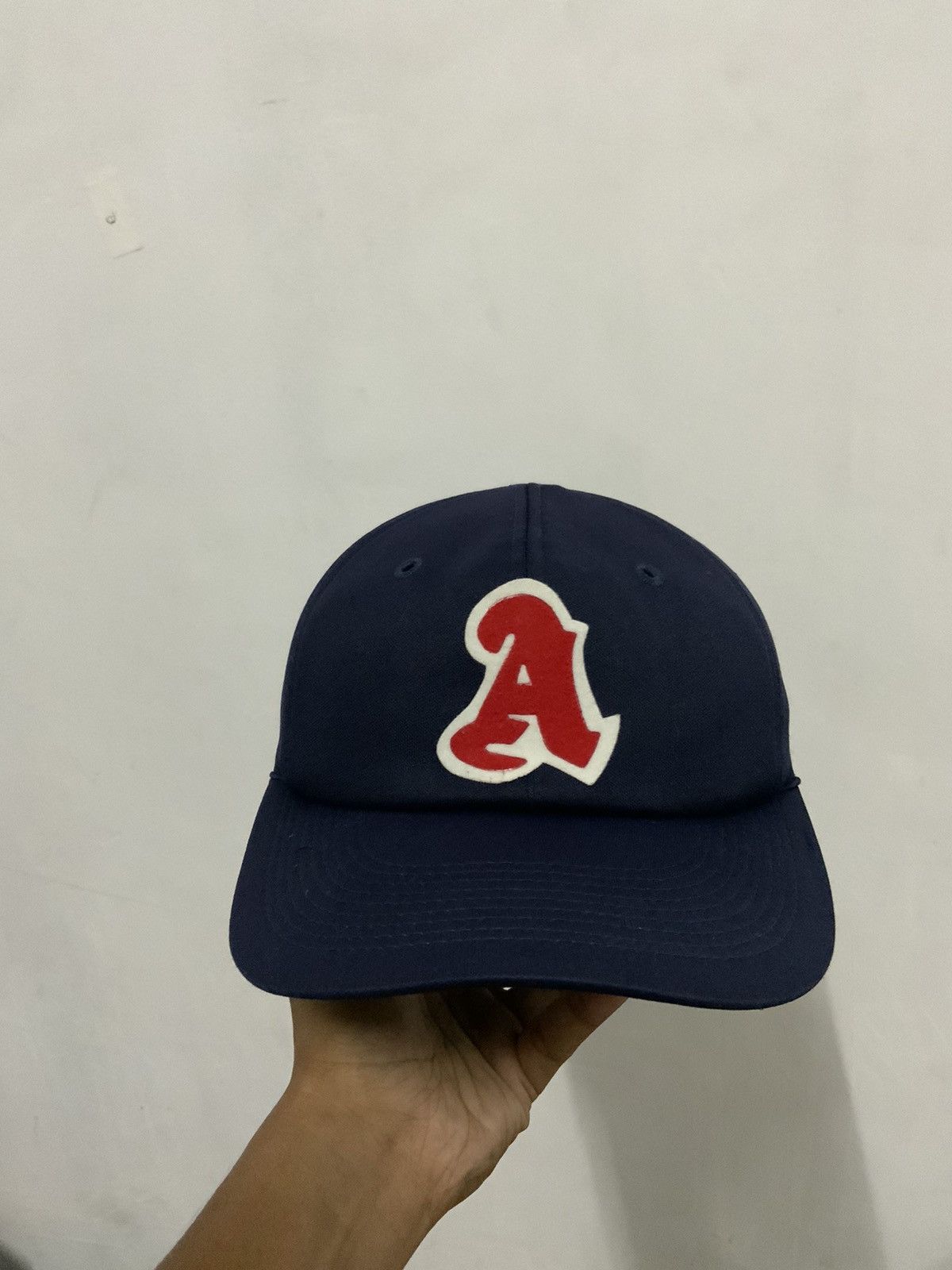 Japanese Brand Reward Indigo Brand Big Logo Hat Size ONE SIZE - 1 Thumbnail