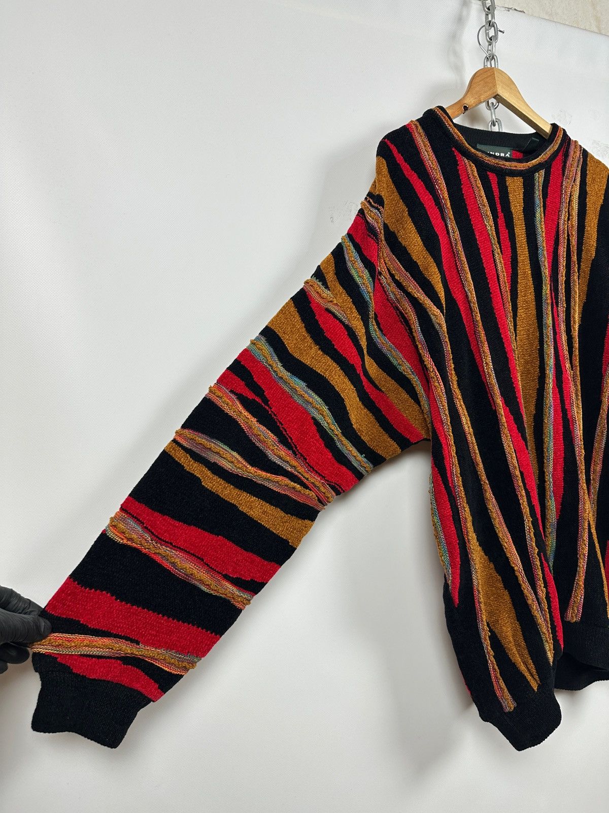 Tundra Canada Vintage Tundra Canada 3D Knit Coogi Style Sweater Size US XXL / EU 58 / 5 - 8 Thumbnail