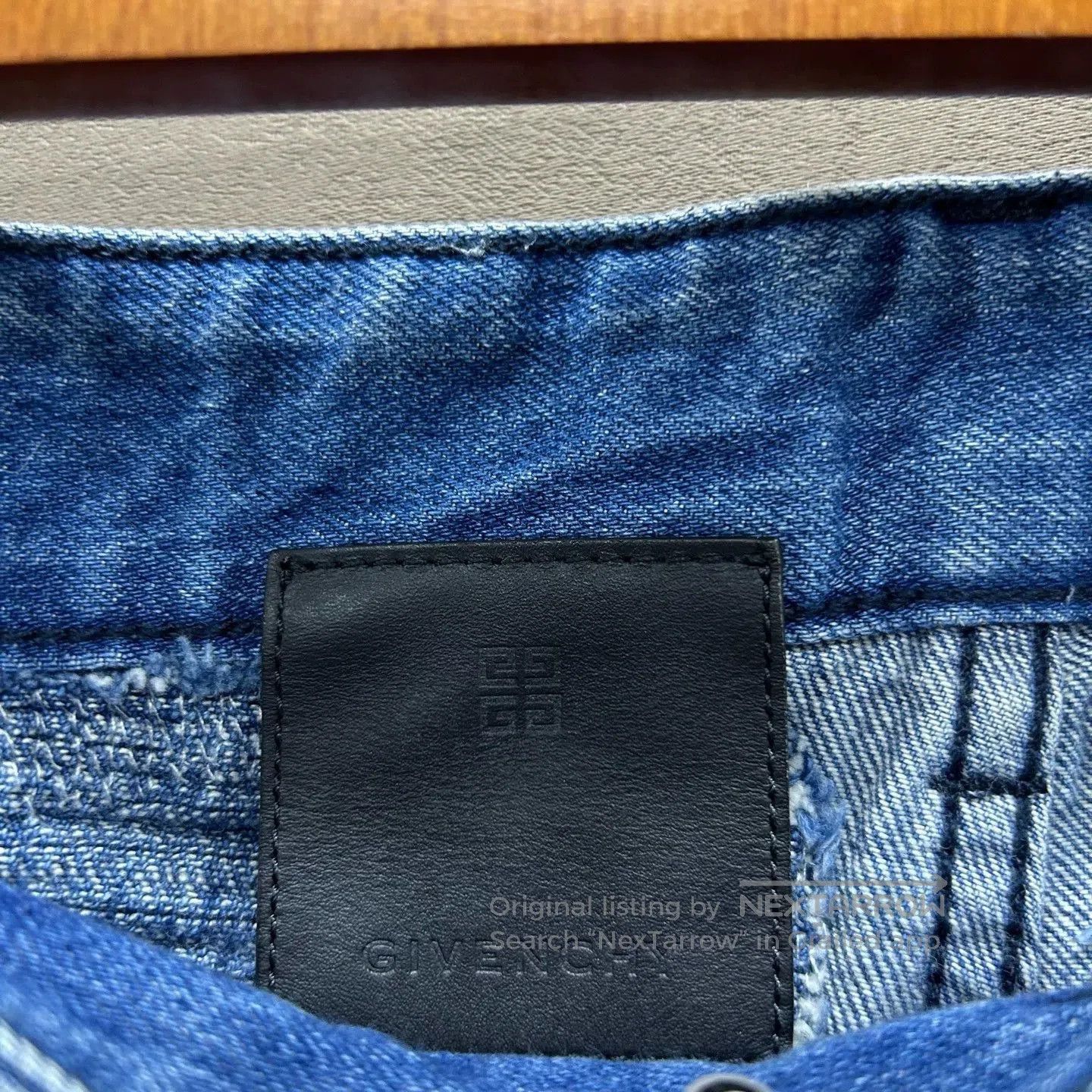 Givenchy Givenchy Distressed Blue Denim Jeans Size 31. Size US 31 - 3 Thumbnail