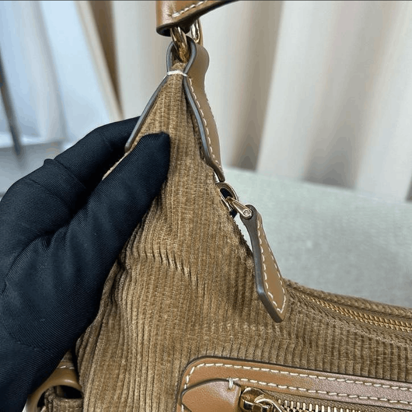 Miu Miu Miu Miu Corduroy Vintage Pocket Handbag Size ONE SIZE - 22 Thumbnail