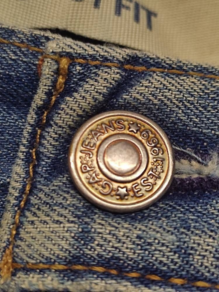 Gap GAP VINTAGE JEANS BOOT FIT DISTRESSED DENIM BAGGY Size US 37 - 6 Thumbnail