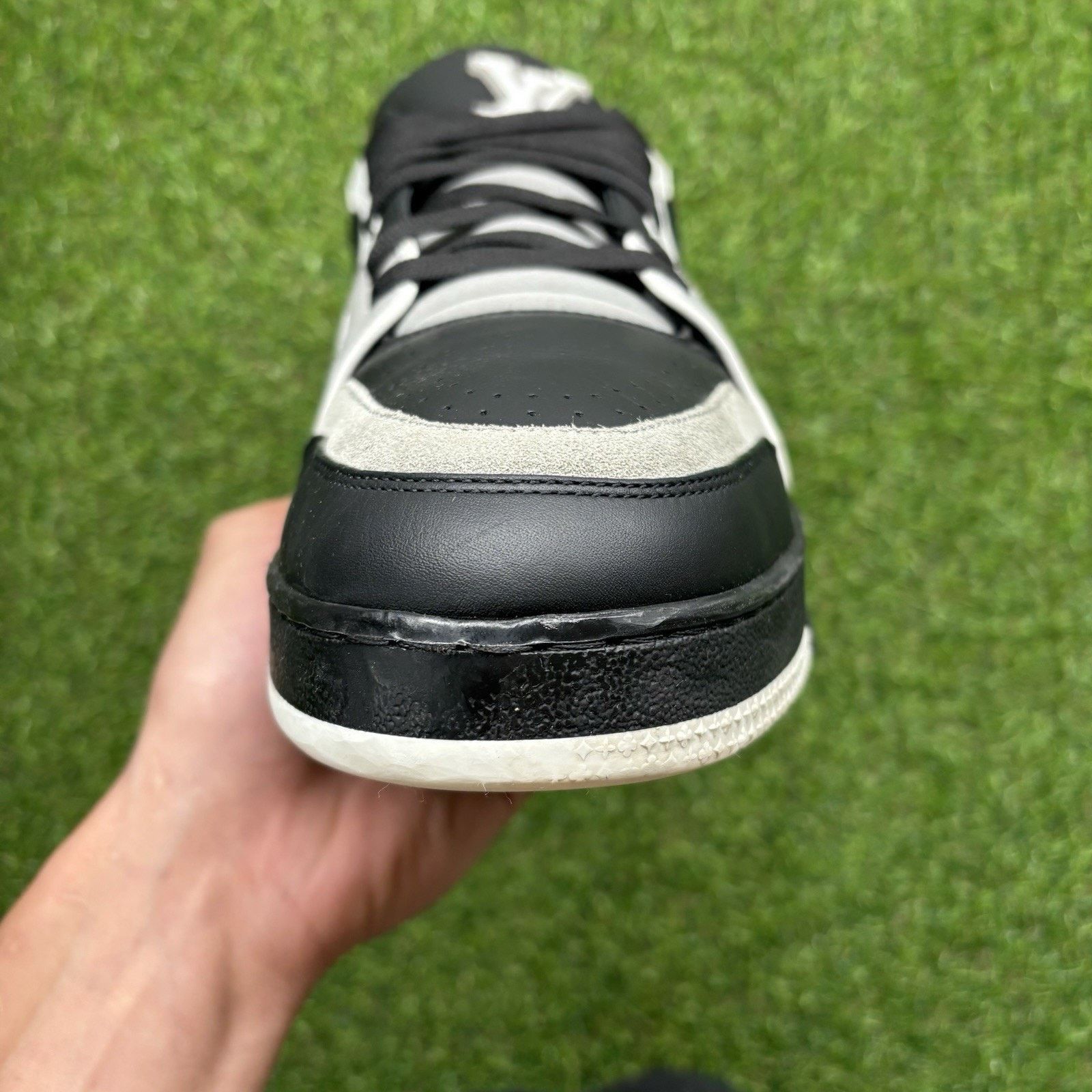 Louis Vuitton 9.5-10 US Louis Vuitton Trainer ' Black Grey White ' | GOOD! Size US 10 / EU 43 - 16 Thumbnail