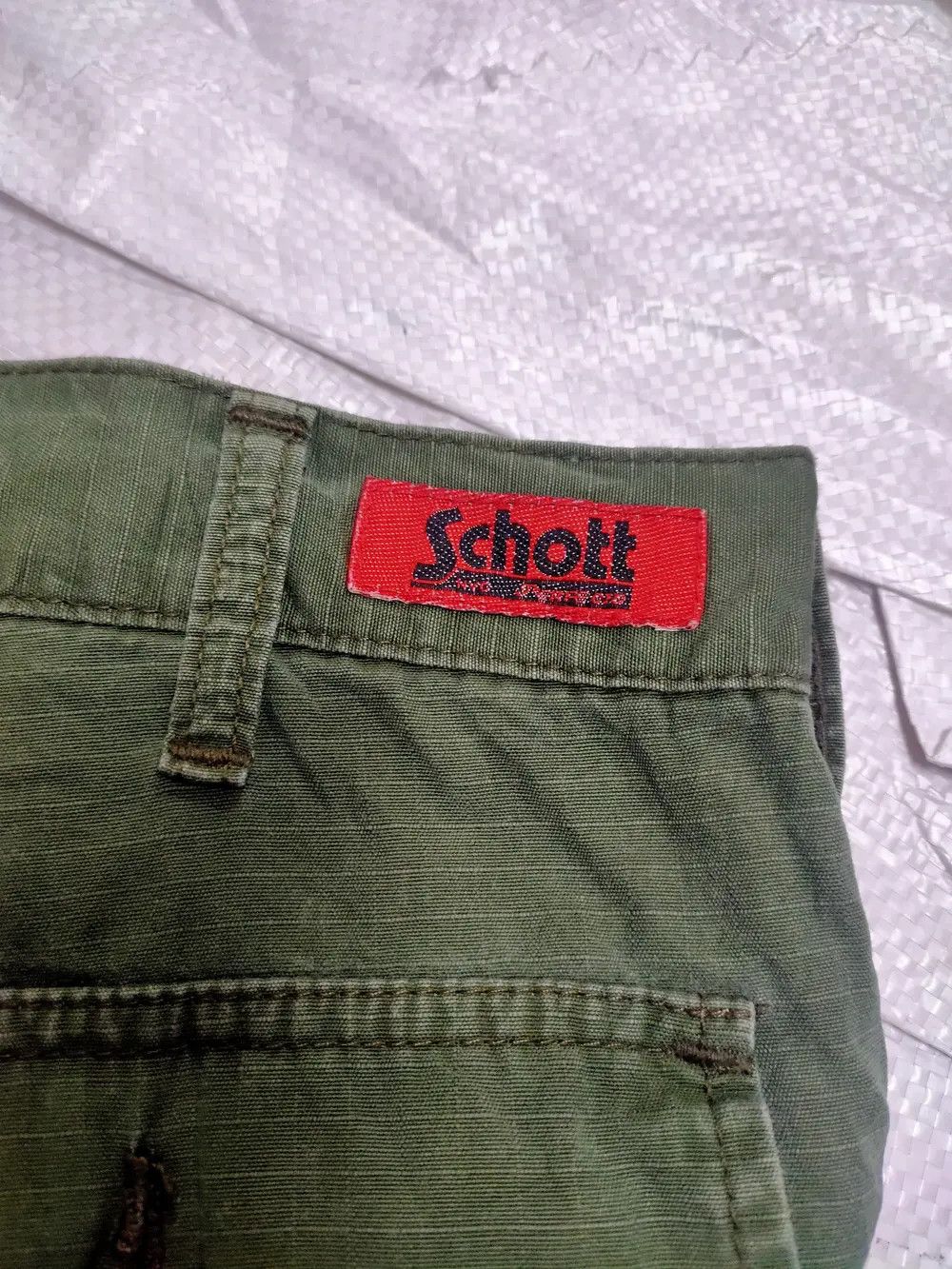 Schott × Vintage Vintage Schott cargo short pants Size US 30 / EU 46 - 3 Thumbnail