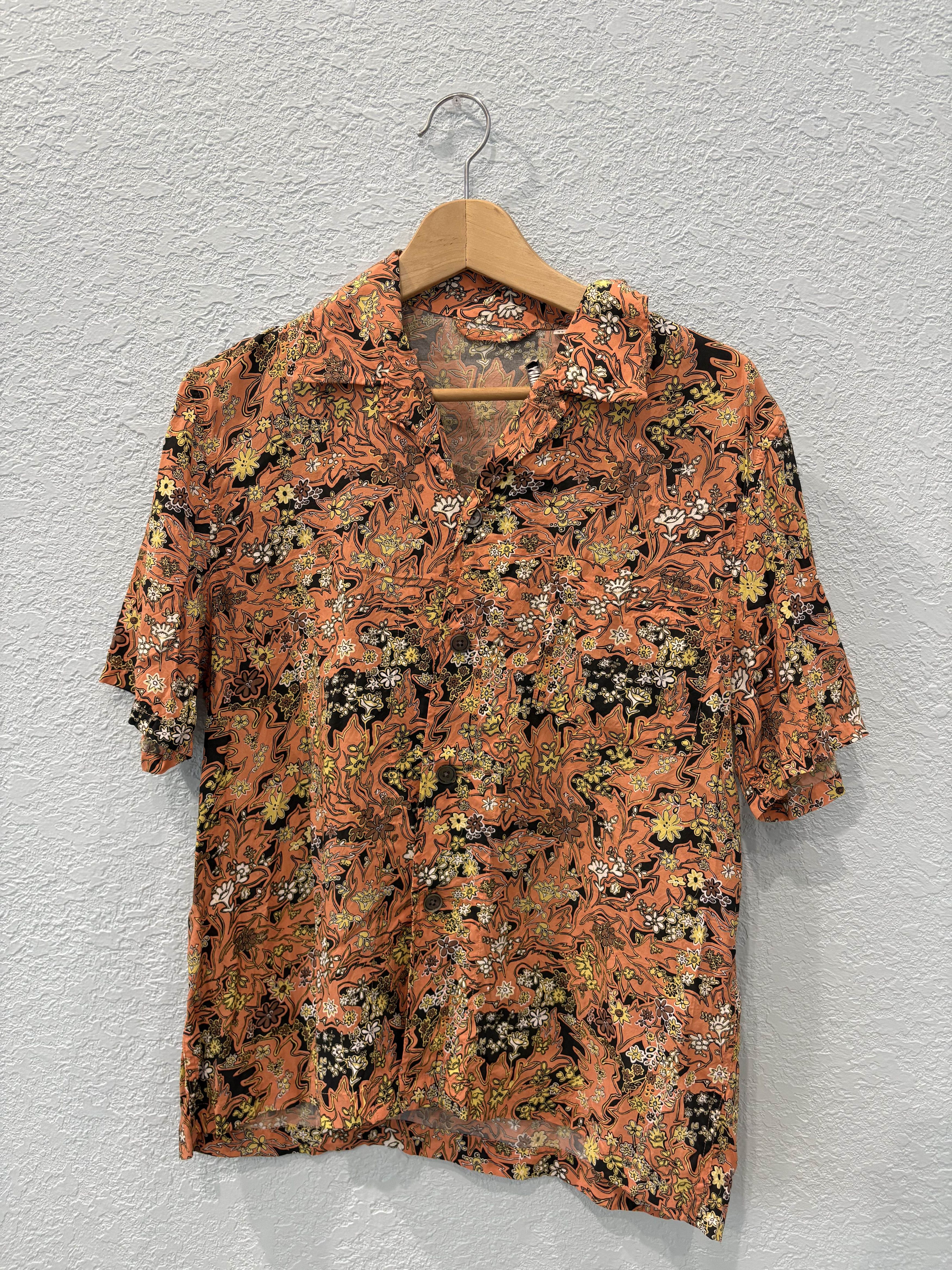 Our Legacy S/S 21 'Hanabi' Print Box Shirt | Grailed