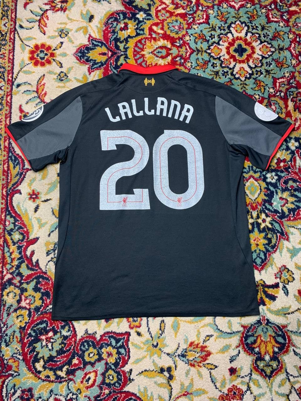 Other LIVERPOOL 2014/2015 THIRD FOOTBALL SHIRT WARRIOR Size US XL / EU 56 / 4 - 2 Thumbnail