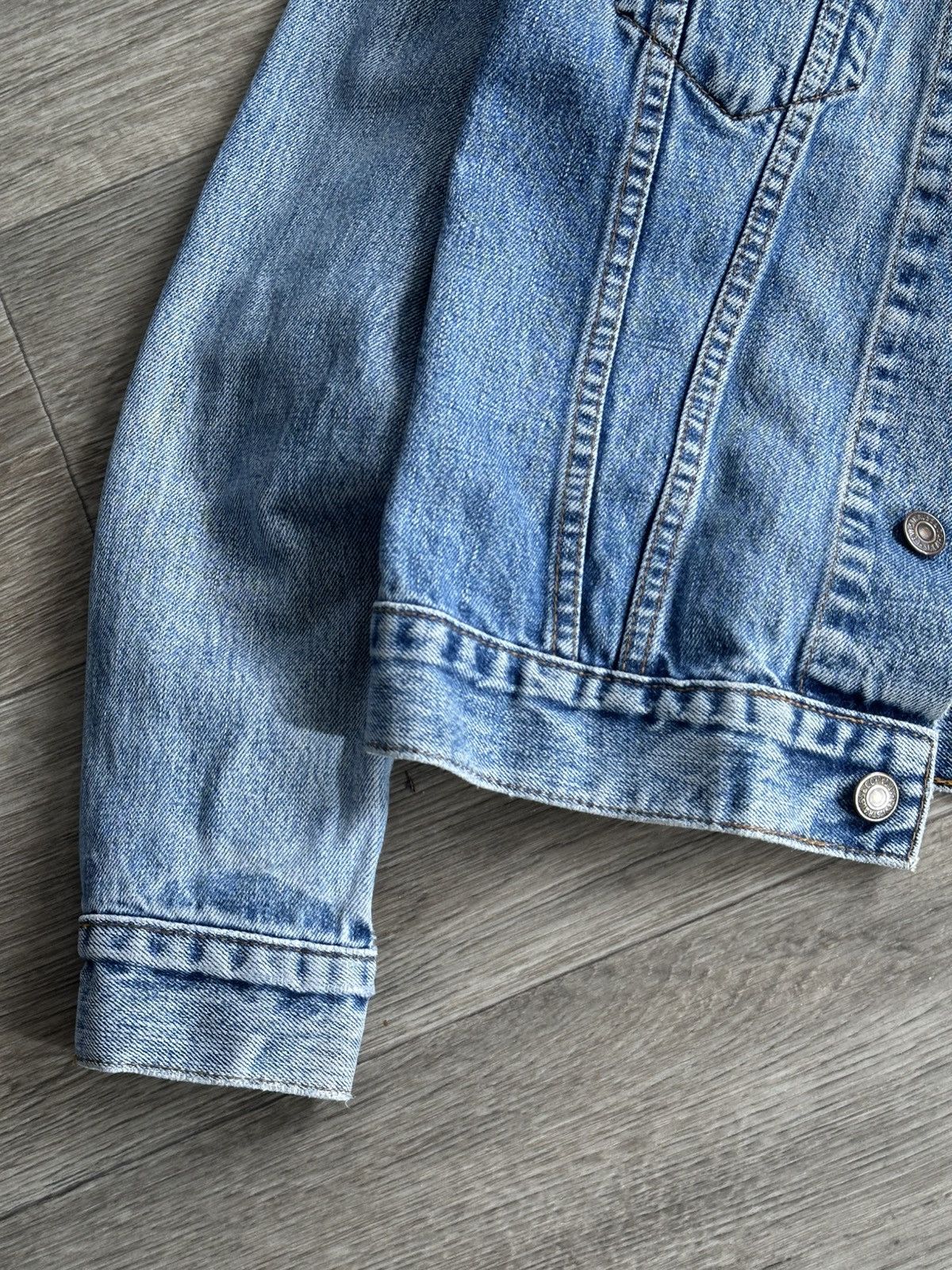 Levi's 🫧 Vintage Levi's Trucker Denim Jacket Blue Medium Wash Size L / US 10 / IT 46 - 6 Thumbnail