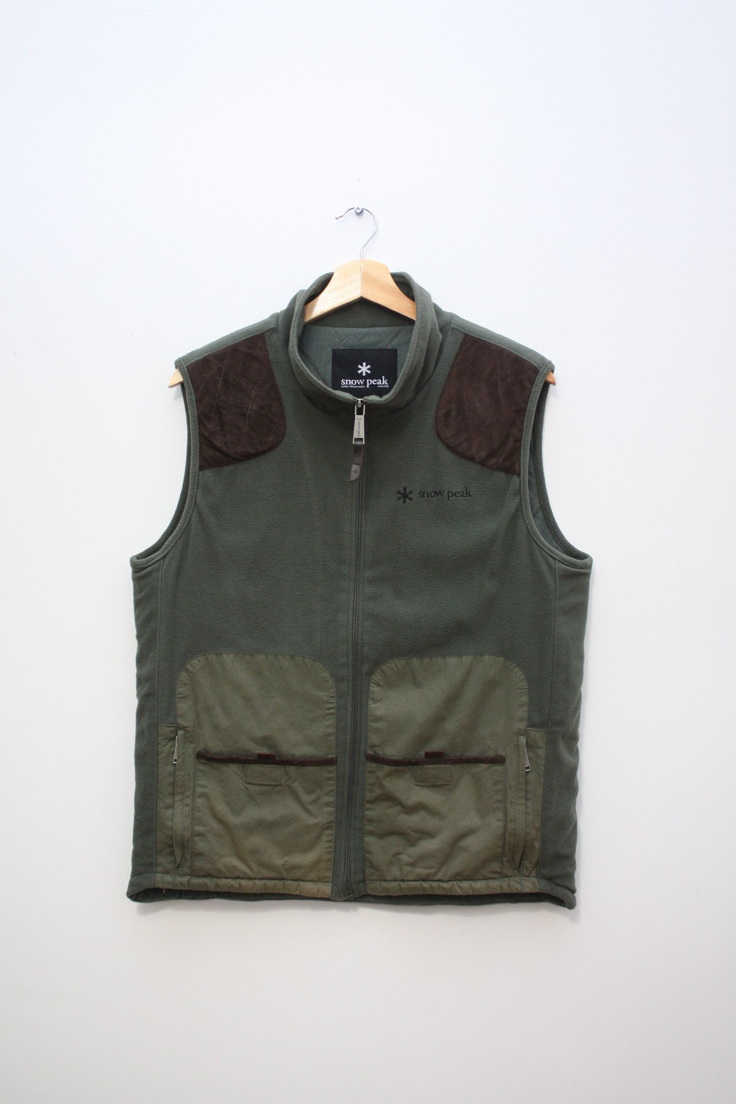 Snowpeak x Toned Trout fishing vest, Men's Fashion, Tops & Sets, Vests on  Carousell