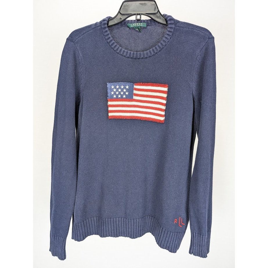 Ralph Lauren o1rshd1 CC20 Sweater in Blue Size US M / EU 48-50 / 2 - 2 Thumbnail
