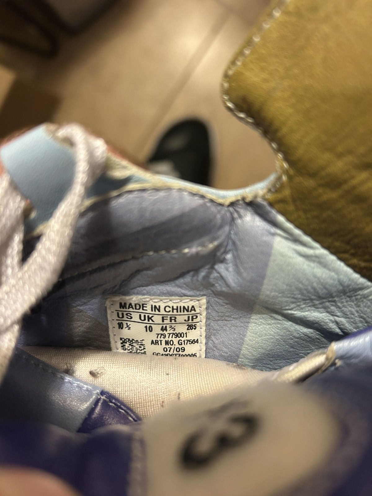 Adidas Yohji Yamamoto x Adidas hi top 175/500 Size US 10.5 / EU 43-44 - 6 Thumbnail
