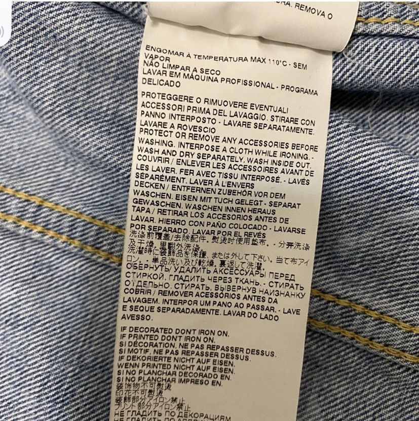 Dsquared2 Dsquared2 Dan Distressed White Paint Wash Jean Jacket Size US M / EU 48-50 / 2 - 10 Thumbnail