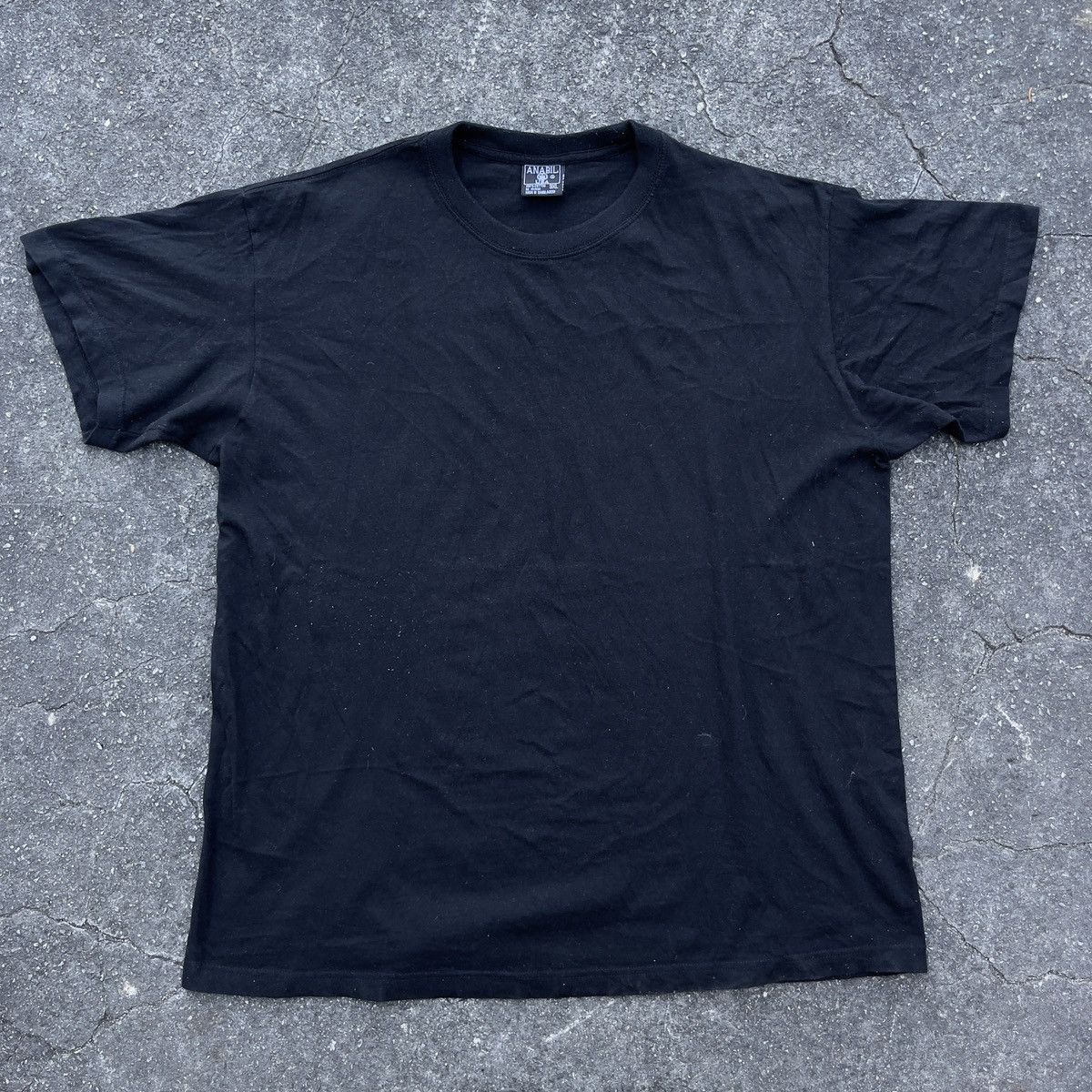 Vintage Vintage Y2K ANABIL Black Blank Shirt Size US XXL / EU 58 / 5 - 1 Thumbnail