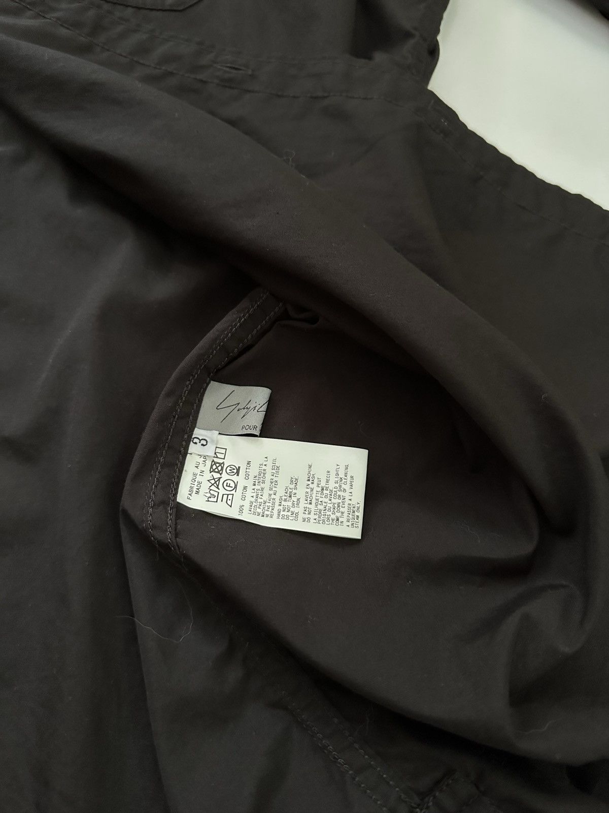 Yohji Yamamoto Yohji Yamamoto long button up shirt runway 2021 Size US L / EU 52-54 / 3 - 3 Thumbnail