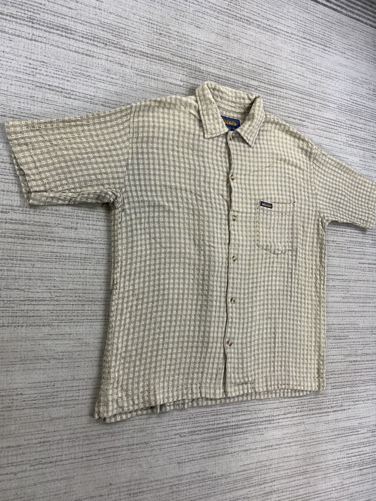 Woolrich Woolen Mills Vintage Woolrich Checked Button UPS Shirt Size US L / EU 52-54 / 3 - 3 Thumbnail