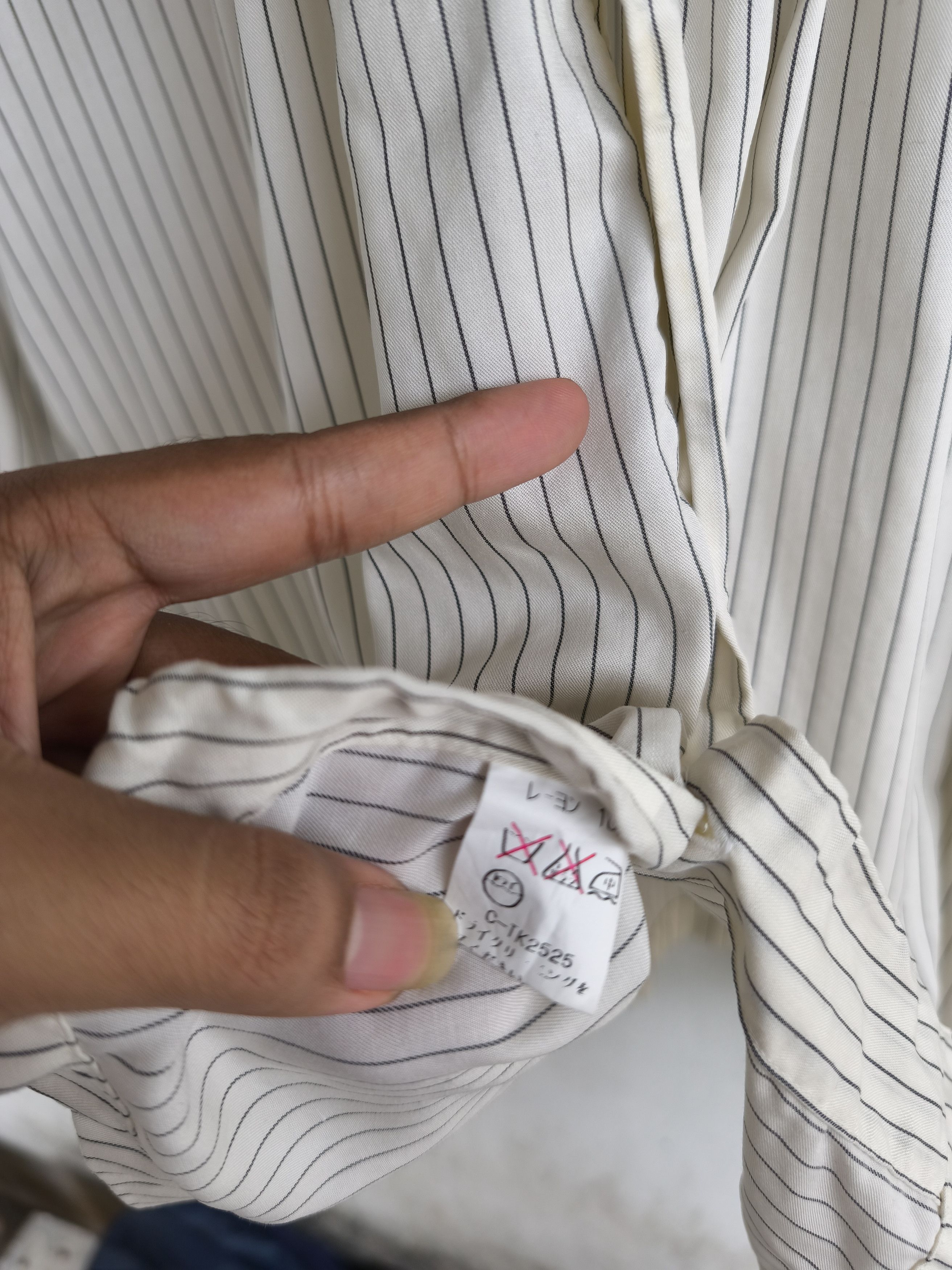 Issey Miyake × Japanese Brand Vintage Issey Miyake pleated mandarin shirt Size US M / EU 48-50 / 2 - 4 Thumbnail