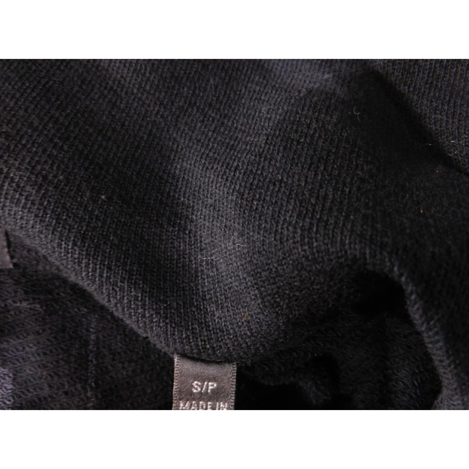 Vintage VINTAGE ATM Anthony Thomas Melillo Hoodie Womens S Black Full Zip Cotton Terry Pockets Hooded Size S / US 4 / IT 40 - 7 Thumbnail