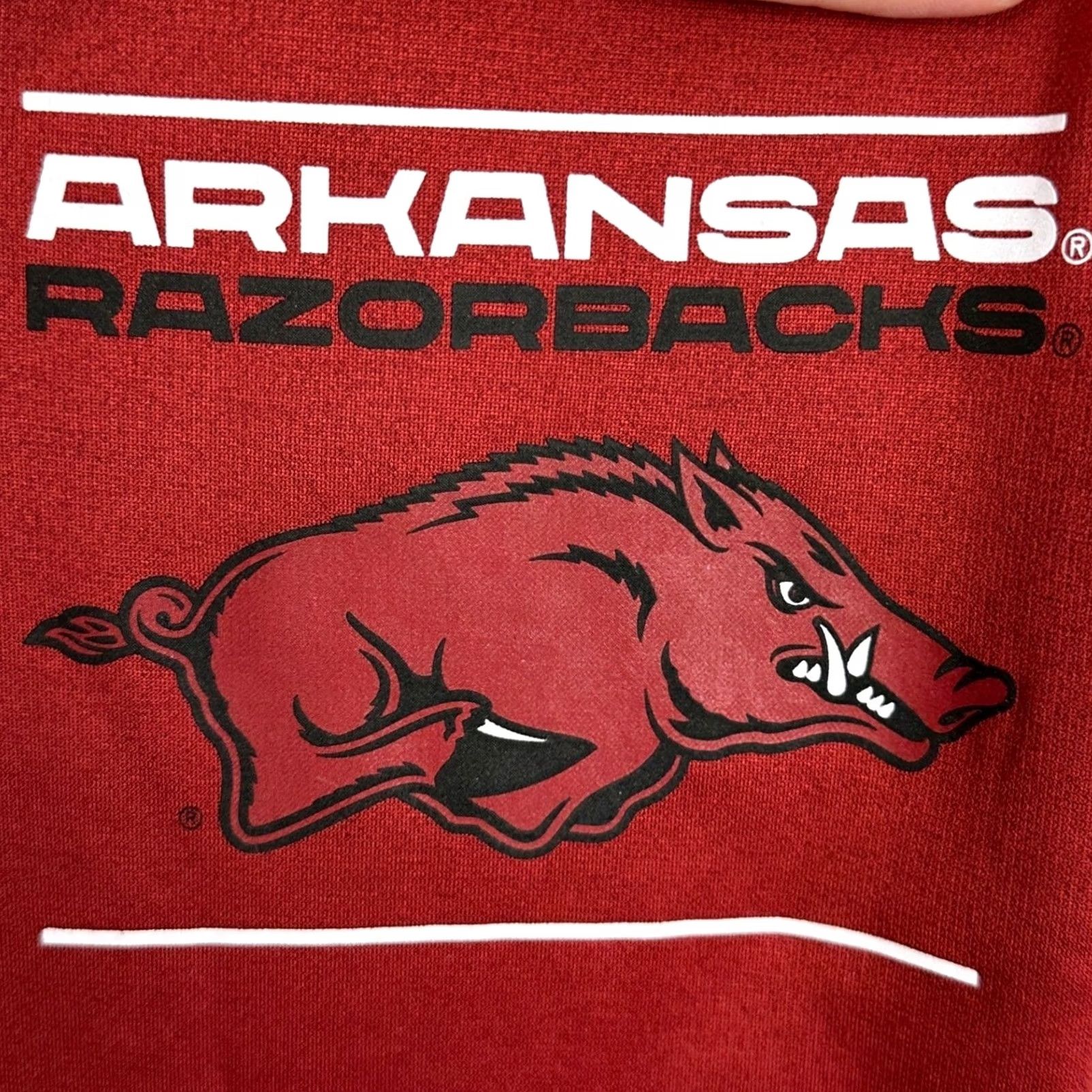 Nike Nike Arkansas Razorbacks Jogger Pants Mens XS Red Dri-FIT Fleece Lined Athletic Size US 27 - 5 Thumbnail