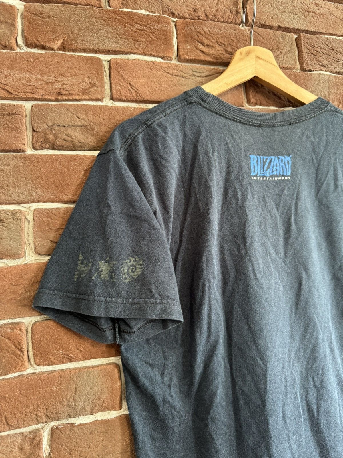 Vintage Vintage Y2k Star Craft II Jinx Navy Medium Tee Video Game Size US M / EU 48-50 / 2 - 4 Thumbnail