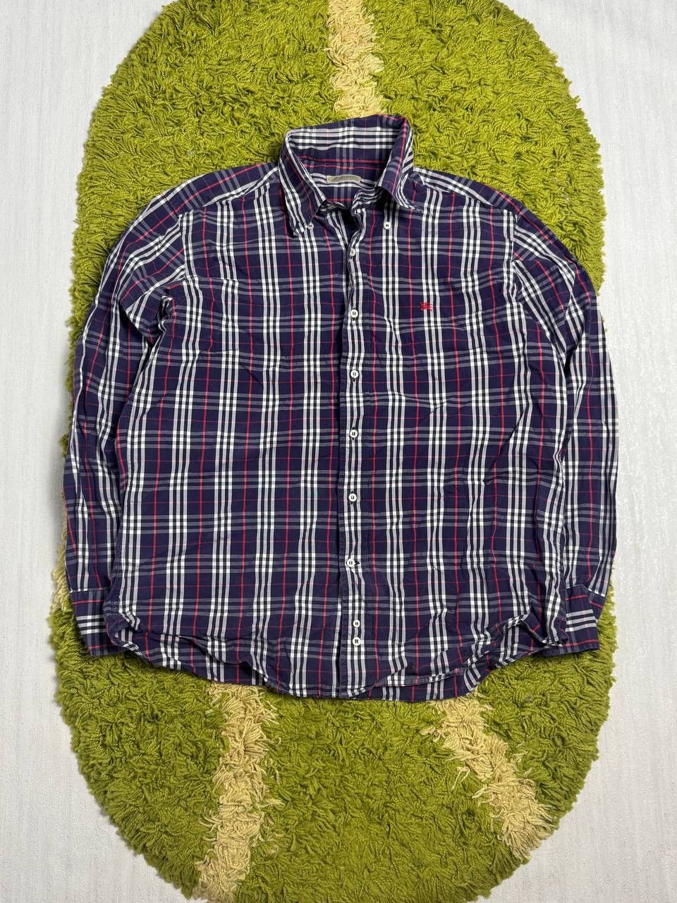 Burberry Burberry Check Shirt Men’s Size 43 Size US M / EU 48-50 / 2 - 1 Thumbnail