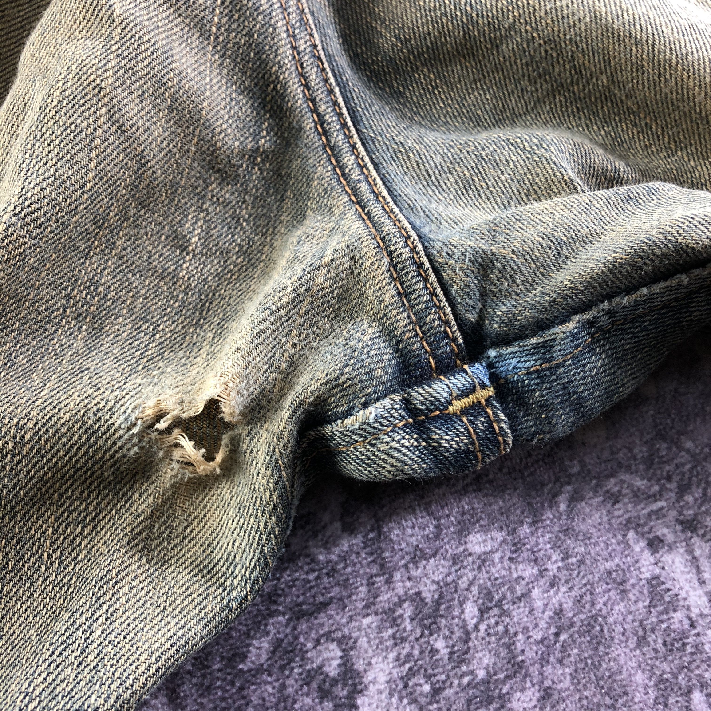 Edwin 90s Vintage Edwin 505 Selvedge Jeans-JM3595 Size US 33 - 7 Thumbnail
