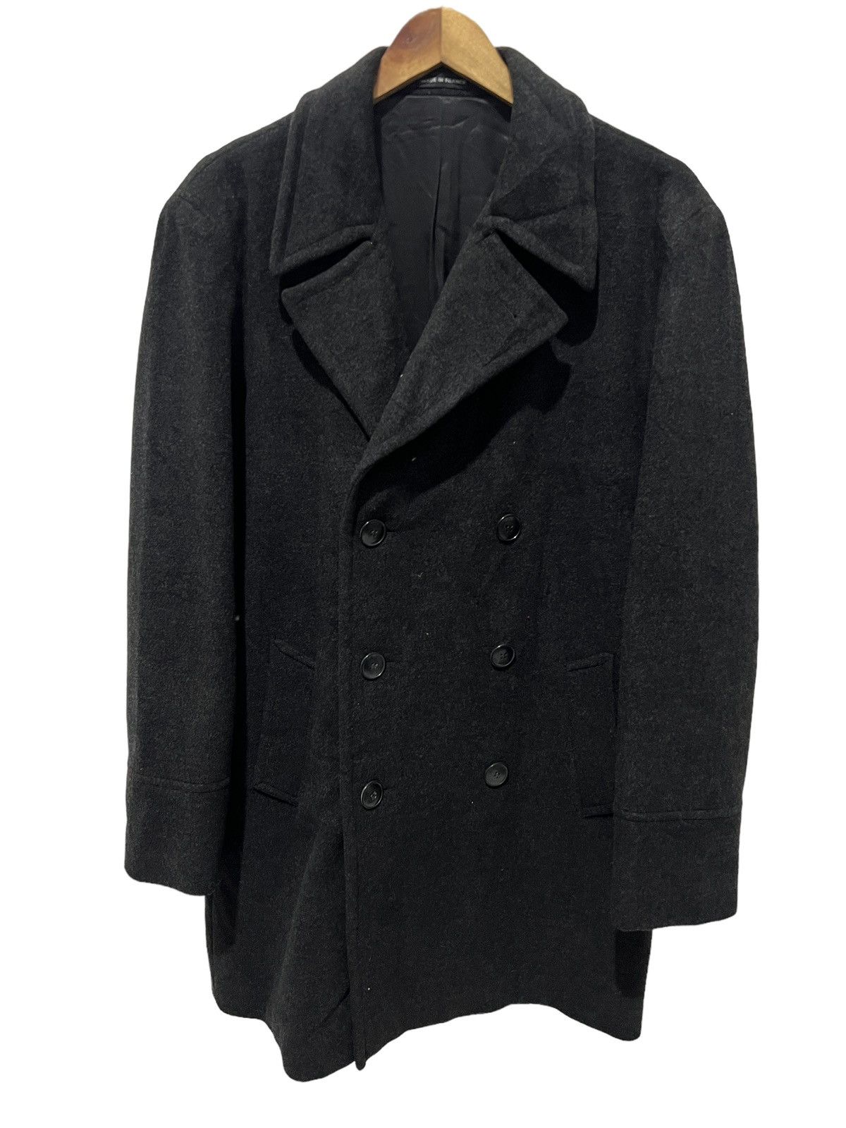 Designer × agnes b. Agnes B Wool Overcoat Size US L / EU 52-54 / 3 - 2 Thumbnail