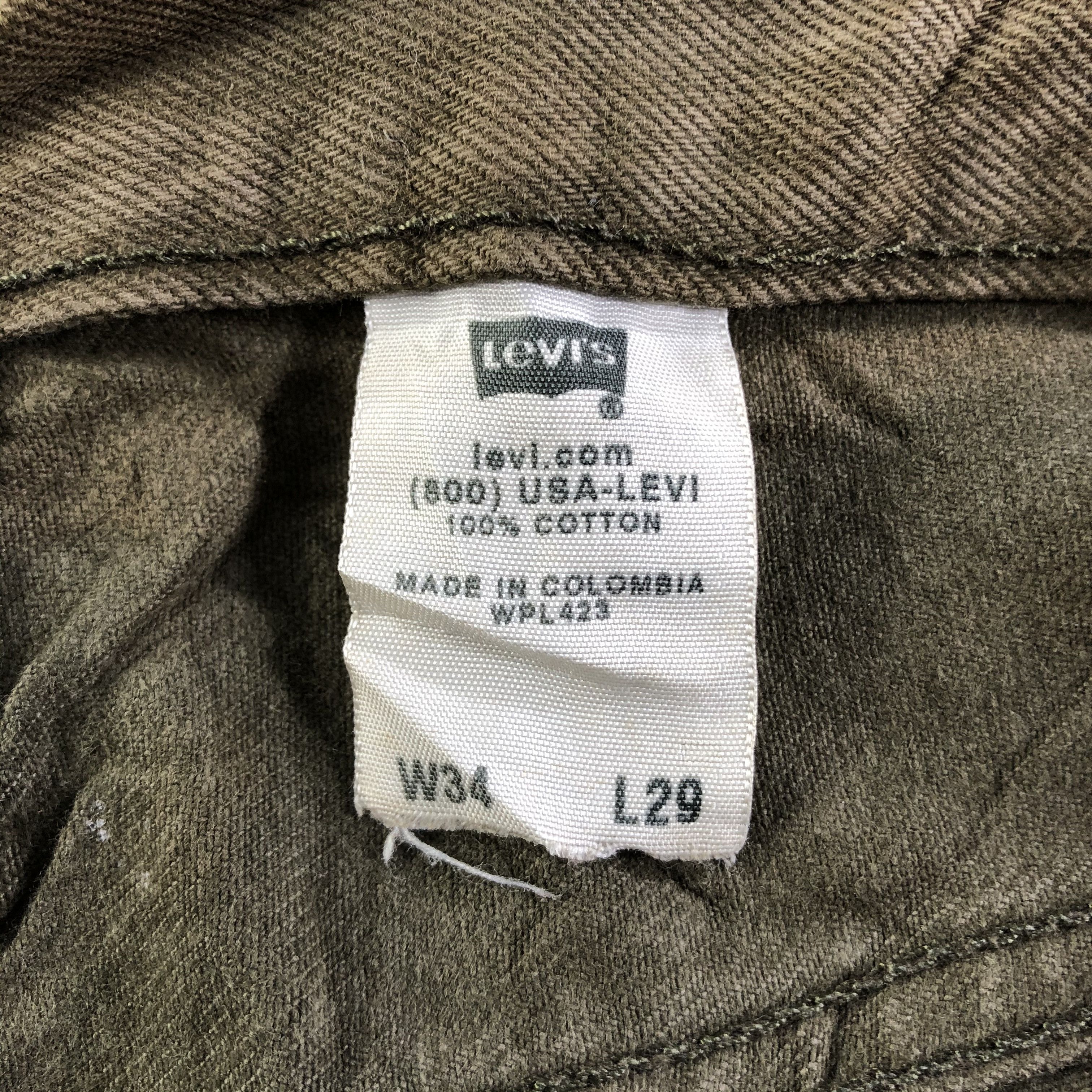 Levi's Vintage Levis 501 Jeans-J3958 Size US 35 - 11 Thumbnail