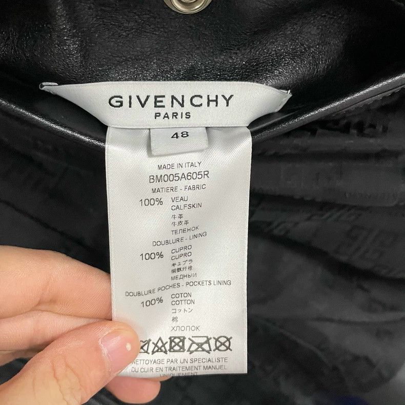 Givenchy Givenchy Animal Print Leather Jacket 2506-Nextarrow Size US M / EU 48-50 / 2 - 4 Thumbnail