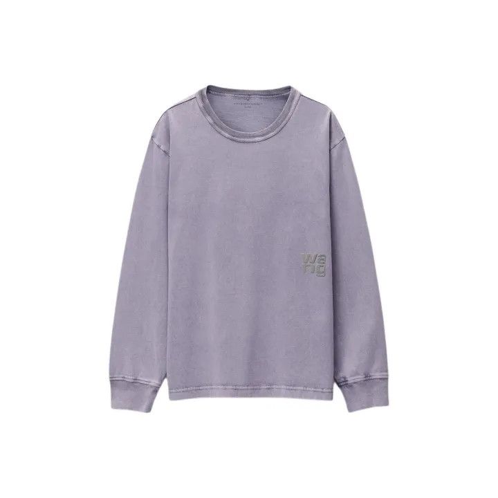 Alexander Wang Alexander Wang Long Sleeve Logo T-Shirt 0079 Size L / US 10 / IT 46 - 1 Thumbnail