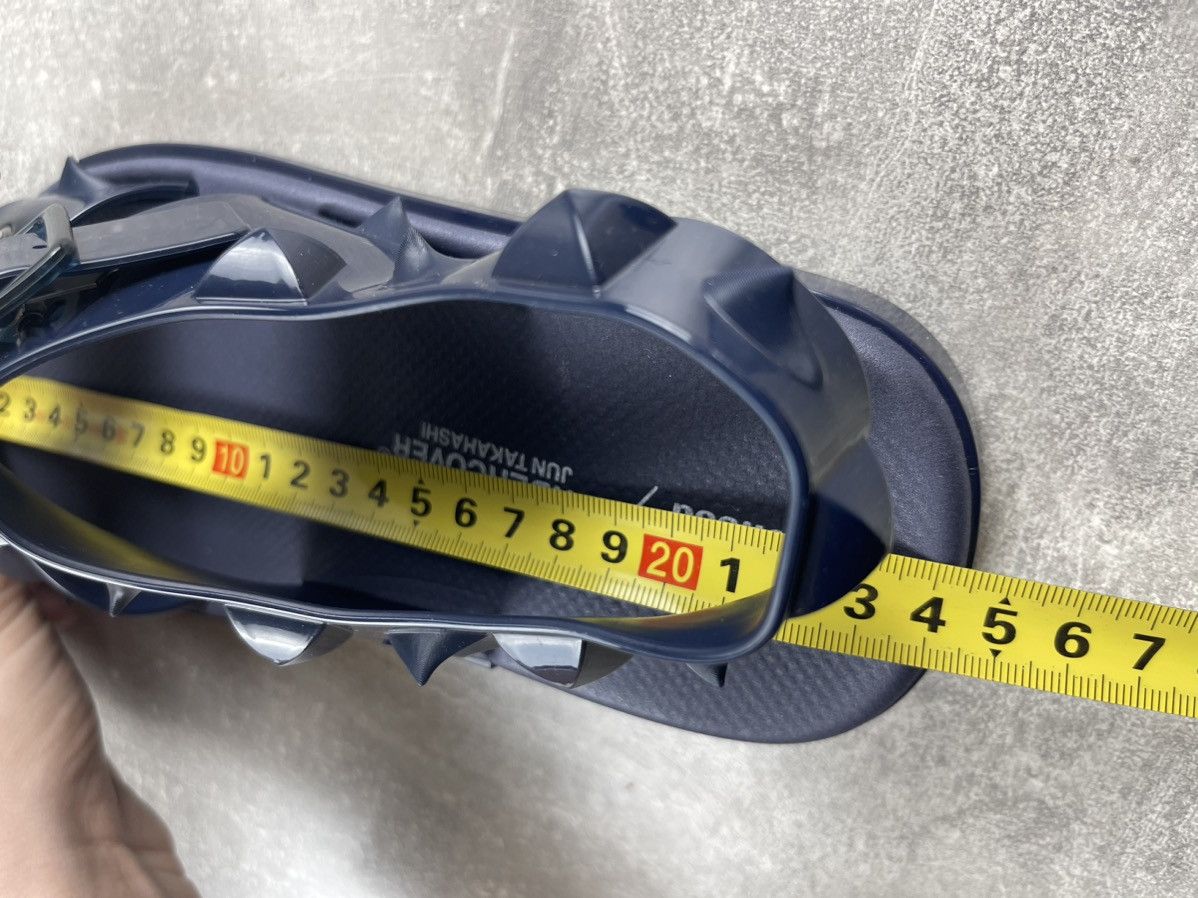 Jun Takahashi × Melissa × Undercover Melisa Undercover Jun Takahashi Avant Garde Leather Sandals Size US 7 / IT 37 - 9 Thumbnail
