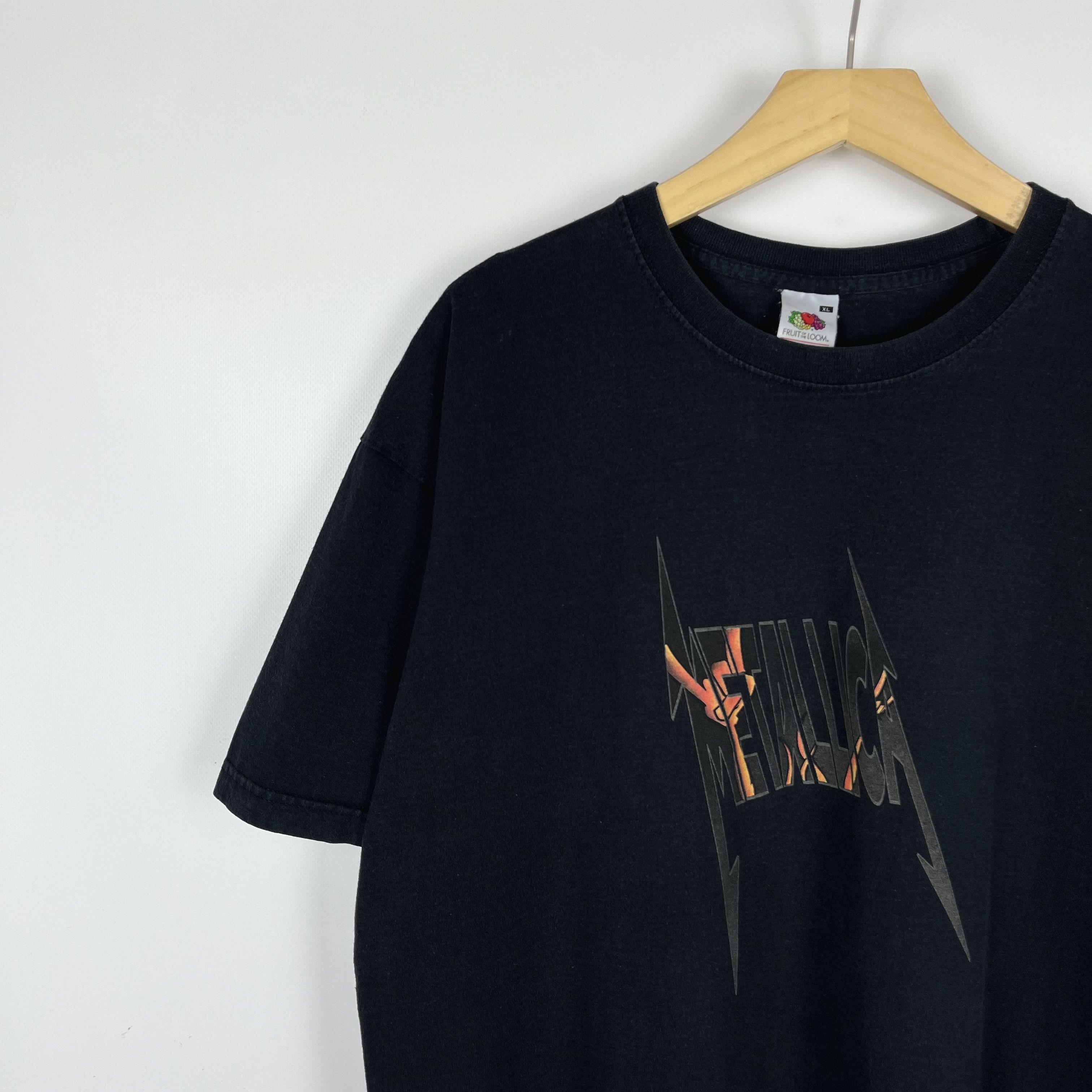 Band Tees Vintage Metallica Fireman Rare Rock Band T Shirt 00’s Size US XL / EU 56 / 4 - 14 Thumbnail