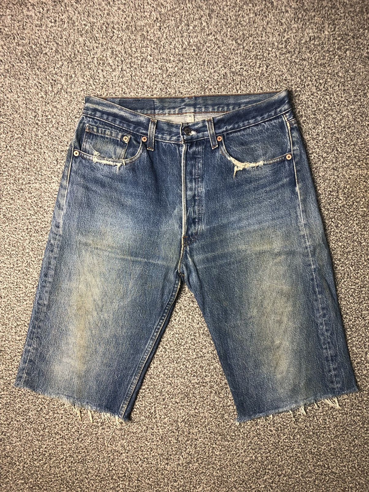 Vintage Levis 501xx Distressed Custom Shortpants