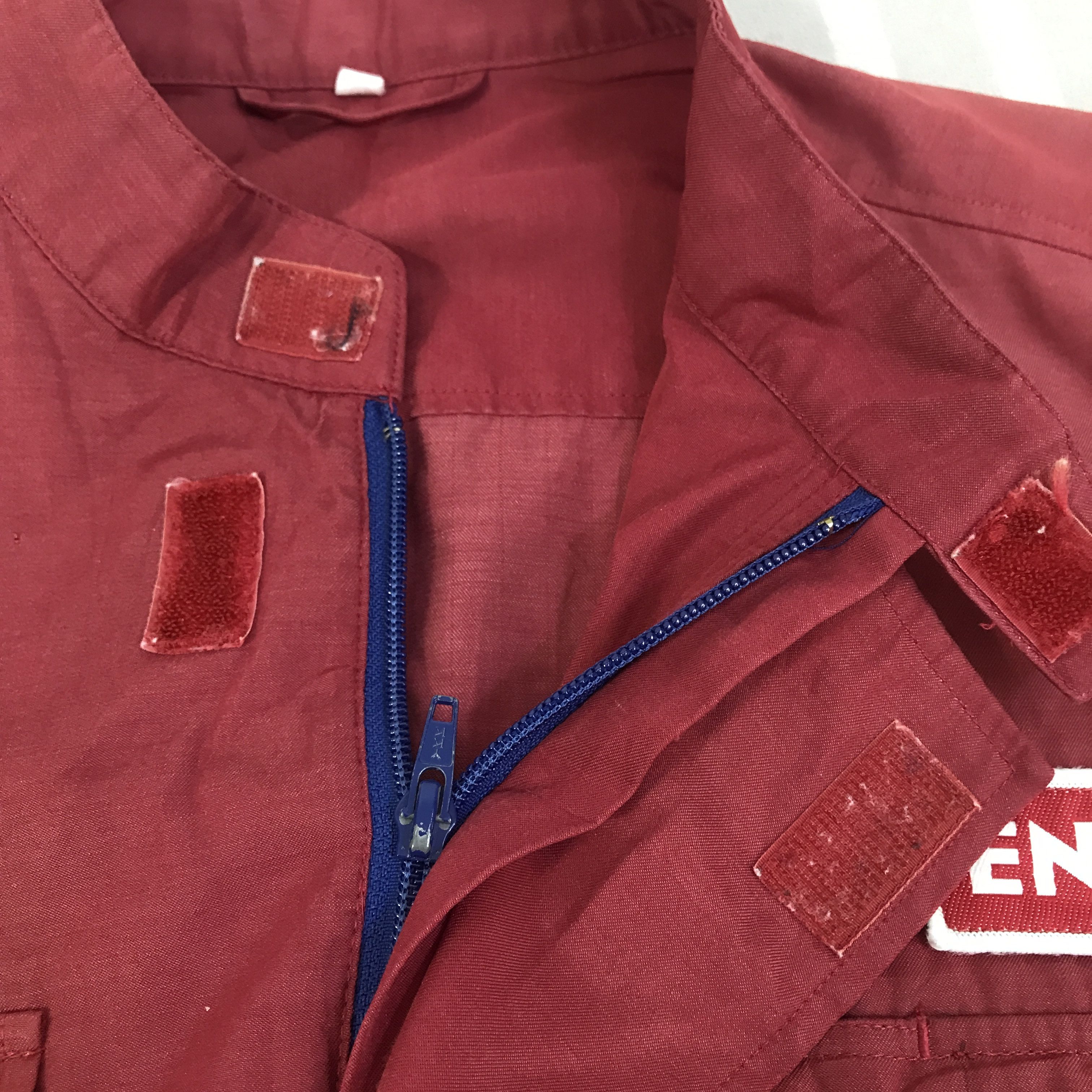 Japanese Brand Vintage Eneos oil Japan Coverall Jacket K122B1 Size US L / EU 52-54 / 3 - 10 Thumbnail