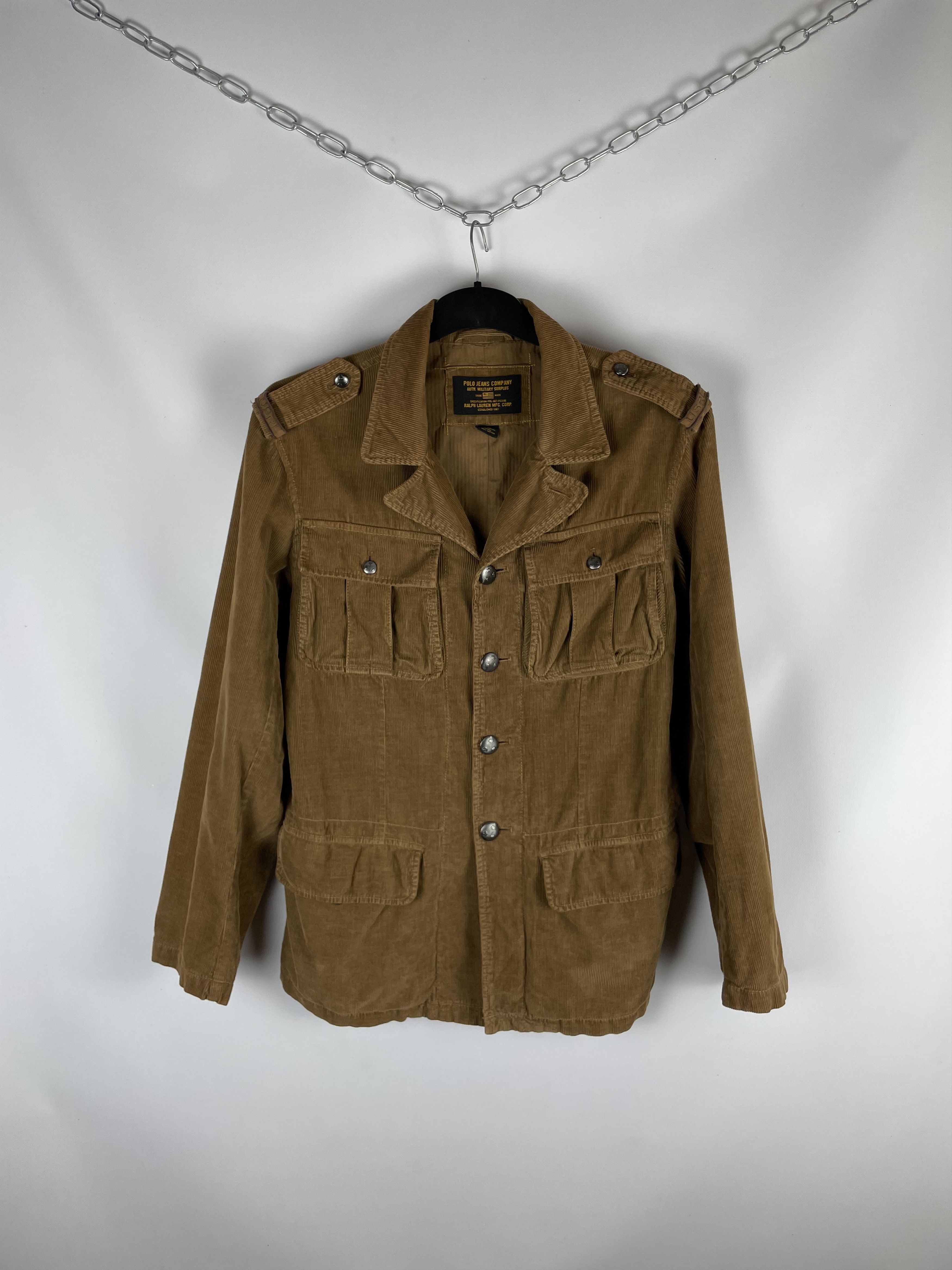 Polo Ralph Lauren Ralph Lauren Polo Jeans Company Corduroy Jacket Size US M / EU 48-50 / 2 - 1 Thumbnail
