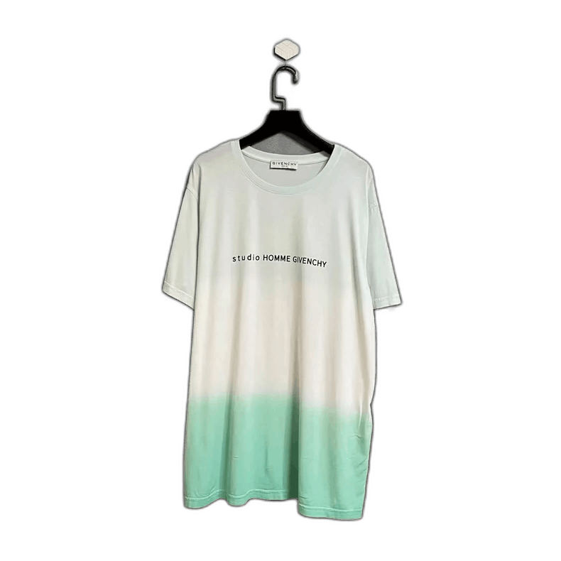 Givenchy Givenchy Givenchy Studio Homme Gradient Short Sleeve TShir Size US XL / EU 56 / 4 - 1 Thumbnail