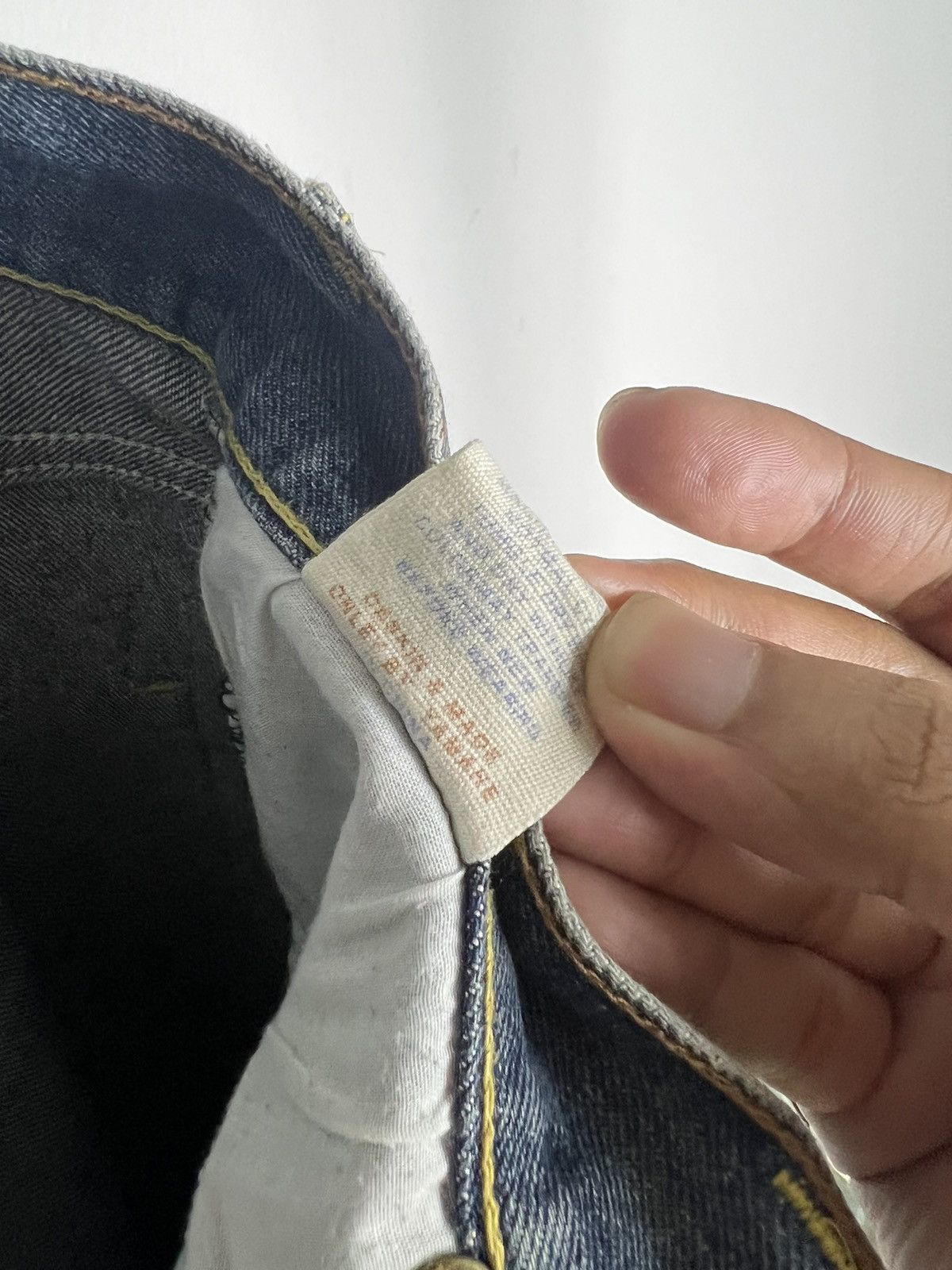If Six Was Nine × Vintage Vintage Evisu Daicock "Mighty Evisu" Denim Size US 30 / EU 46 - 11 Thumbnail
