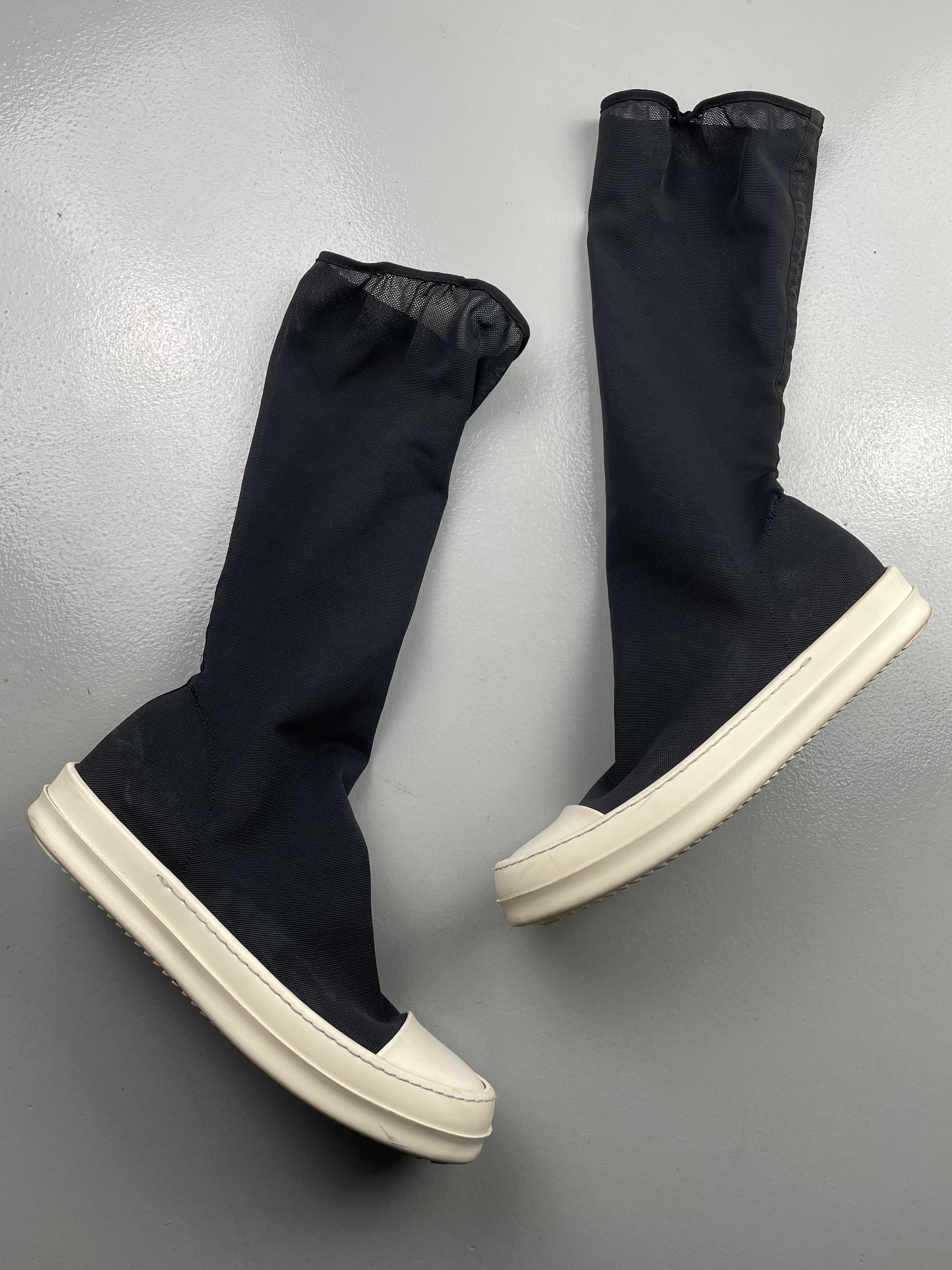 Rick Owens Rick Owens DRKSHDW sock "Ramones" sneakers - size 40 Size US 9 / IT 39 - 1 Thumbnail