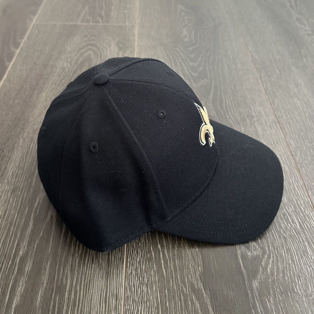 47 New Orleans Saints '47 Black MVP Adjustable Hat Size ONE SIZE - 3 Thumbnail