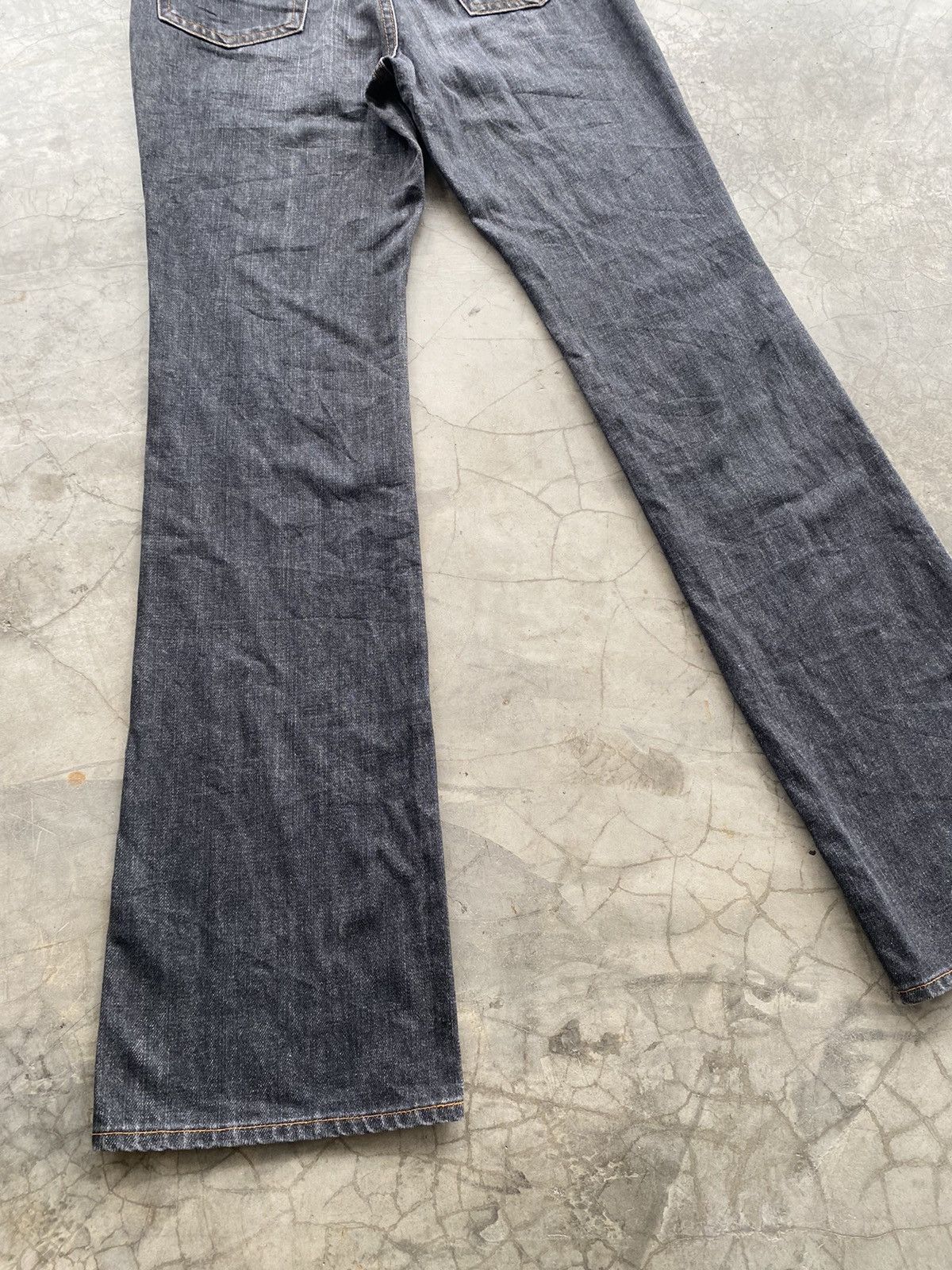 Hysteric Glamour × If Six Was Nine × Le Grande Bleu (L.G.B.) Flare Jeans Japanese Bobson Fade Black Size US 29 - 9 Thumbnail