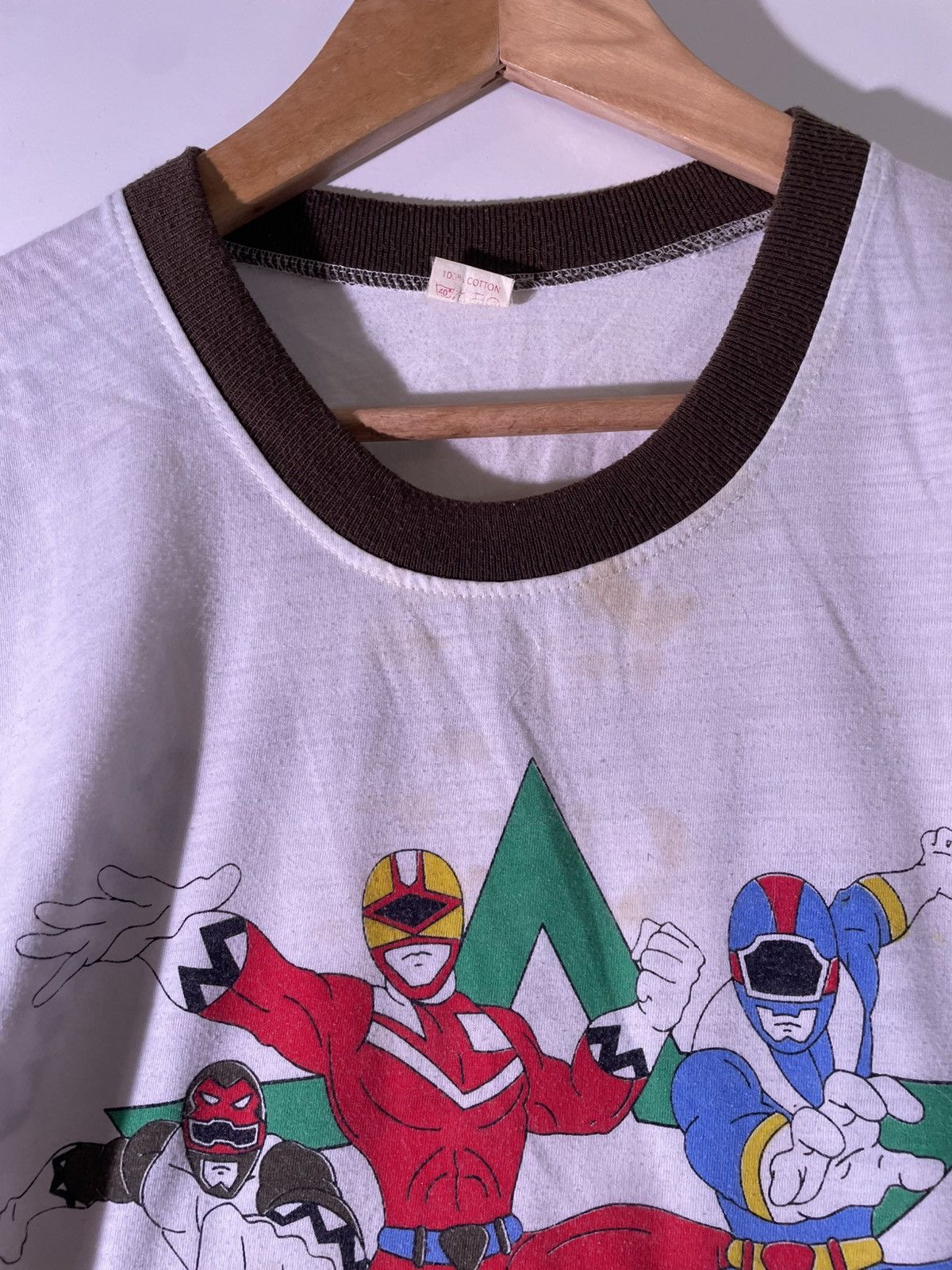 Vintage 90’s 2000’s Y2K Boot Power Rangers Kids Cartoon TV T Shirt Size US XXS / EU 40 - 7 Thumbnail