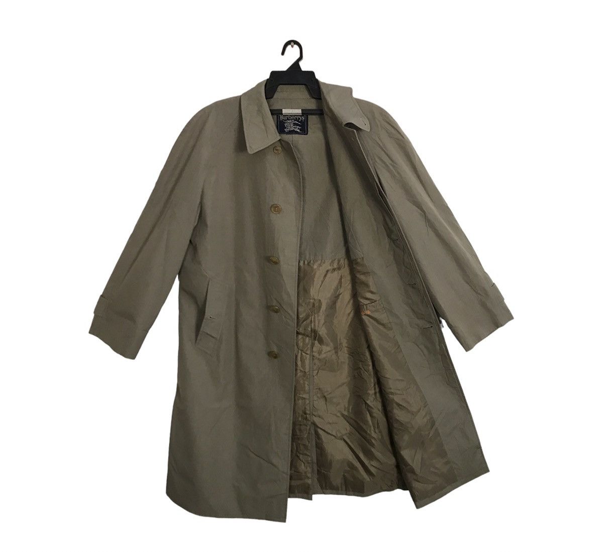 Burberry 90s Burberrys London Trench Coat Jacket Double Breasted Size US L / EU 52-54 / 3 - 1 Thumbnail