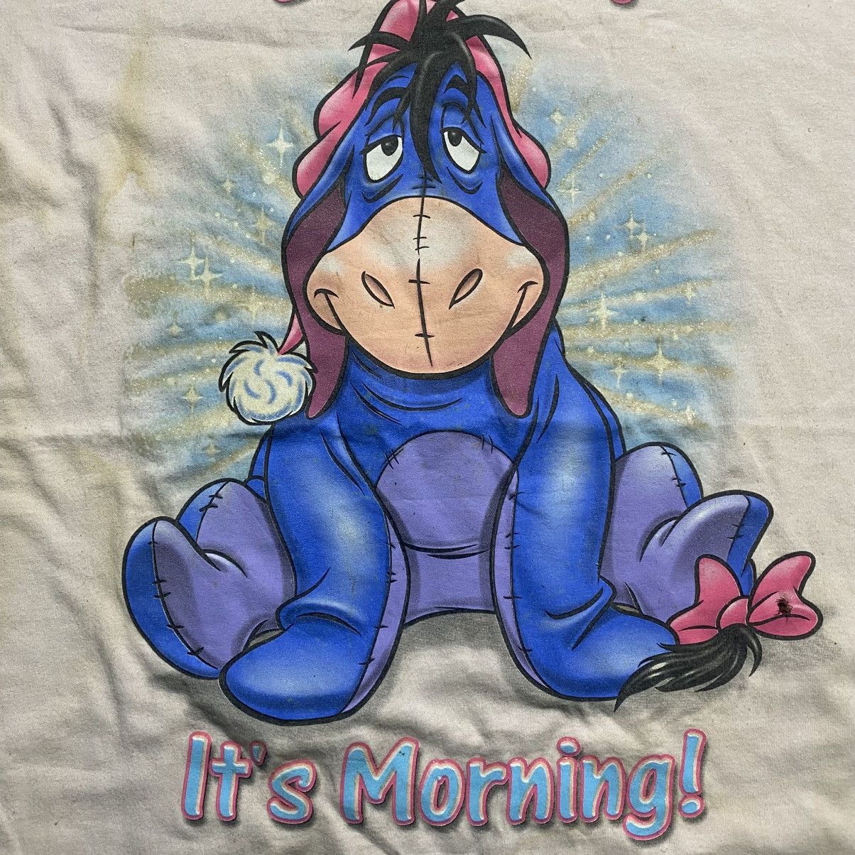 Disney Vintage Disney Eeyore Big Face Winnie The Pooh Tshirt Size US XXL / EU 58 / 5 - 3 Thumbnail
