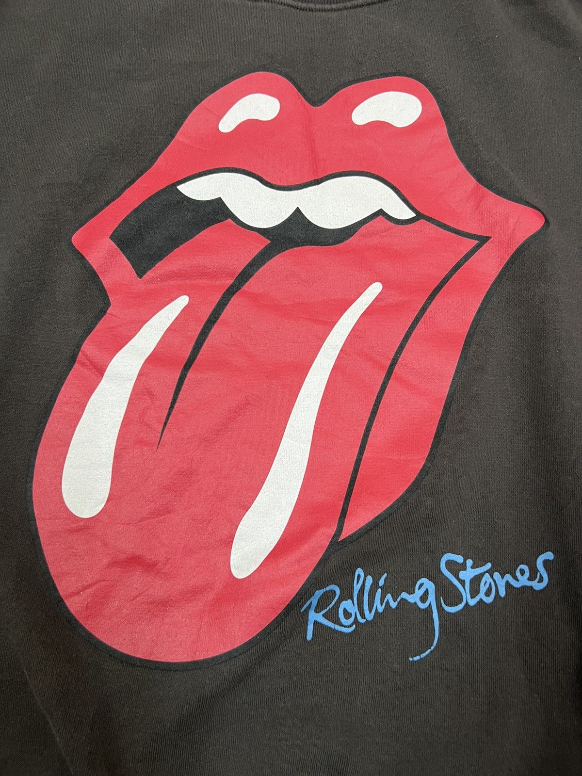 Band Tees Rolling Stone Dark Gray Crewneck Sweatshirt Size US M / EU 48-50 / 2 - 4 Thumbnail