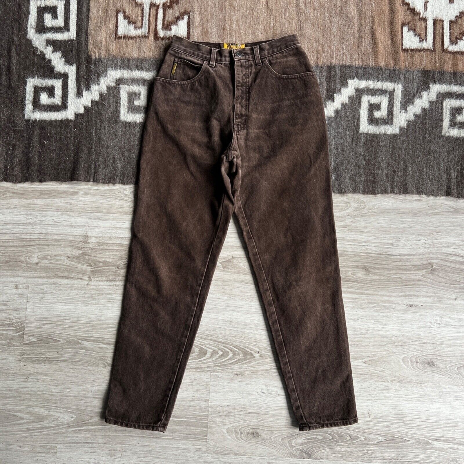 Armani Armani Jeans Blues Factory Vintage Brown Denim Jeans 8728AC Size 27" / US 4 / IT 40 - 2 Thumbnail