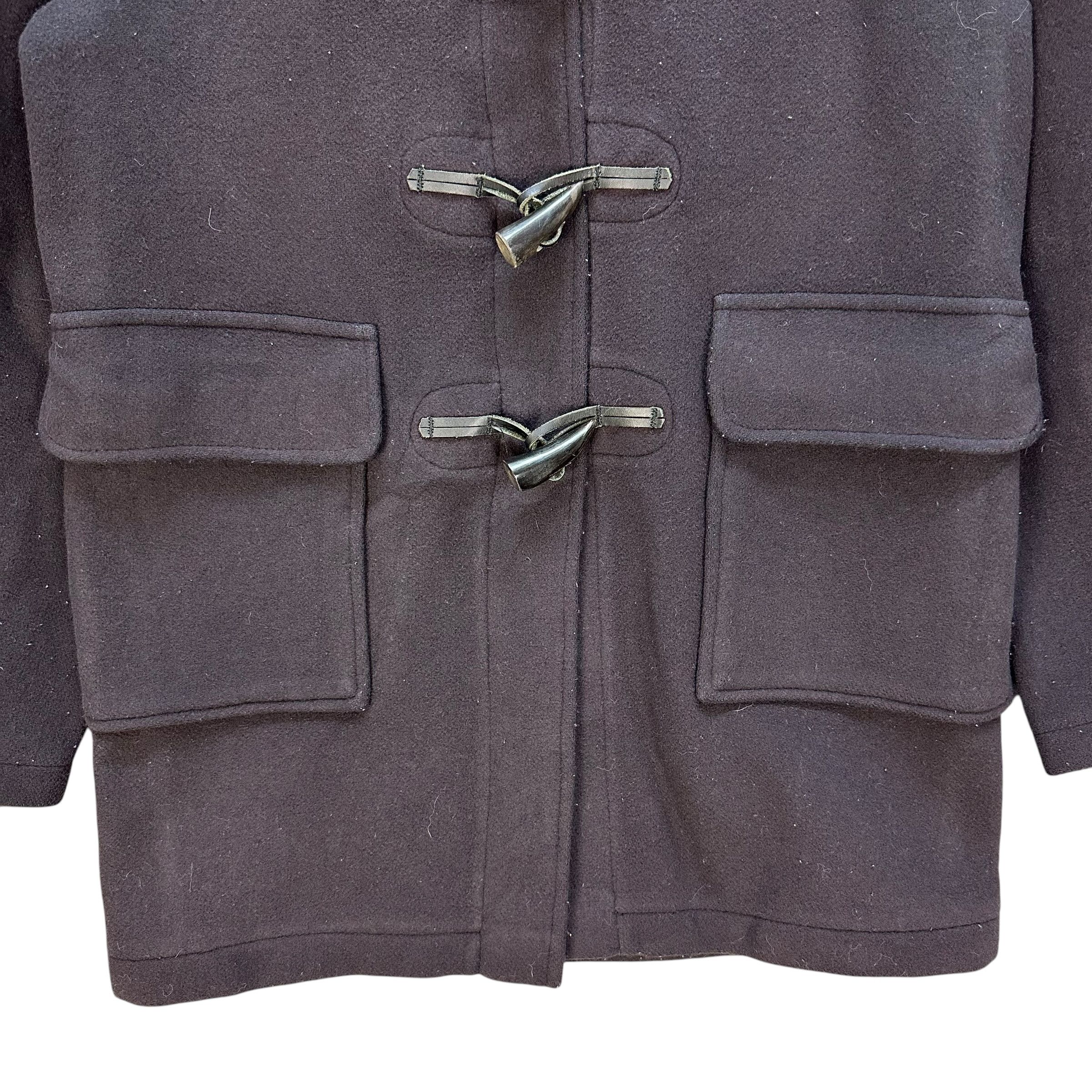 90's GLOVERALL Made in England Wool Duffle Coat #A65-1567