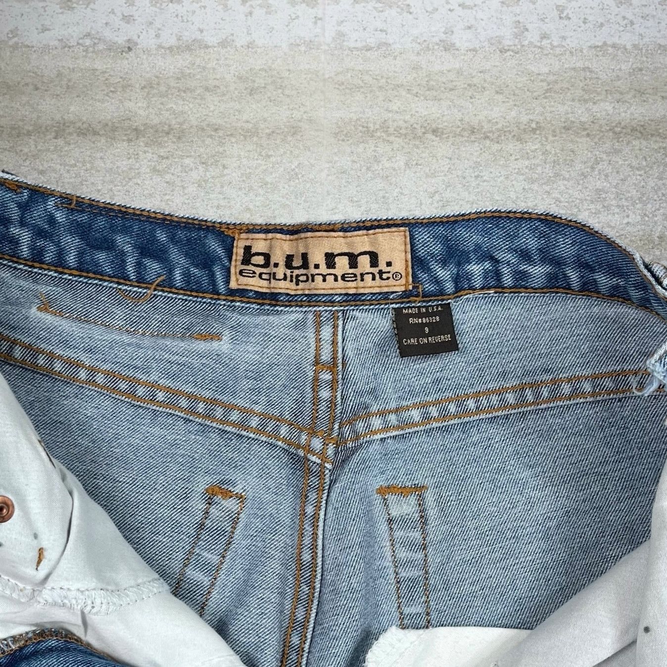 B.U.M Equipment Vintage 90s Bum Equipment Jeans 28x32 Relaxed Medium Wash Size 28" / US 6 / IT 42 - 4 Thumbnail