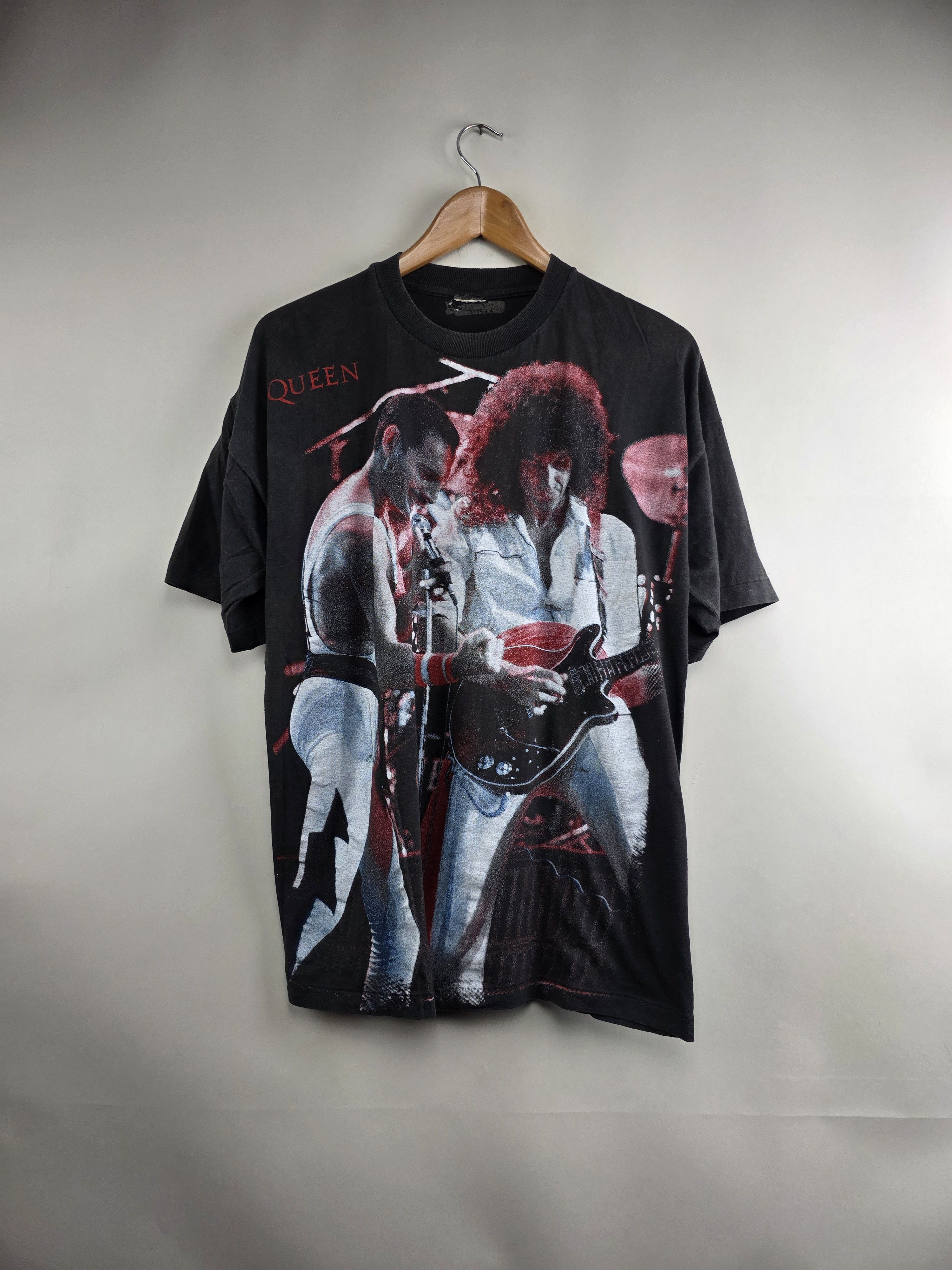 Band Tees × Vintage 90's Queen Freddie Mercury Innuendo | Grailed