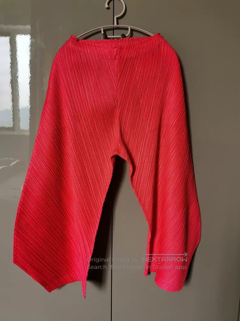 Issey Miyake Issey Miyake size:3 Ruched Irregular Pants Size 31" - 2 Thumbnail