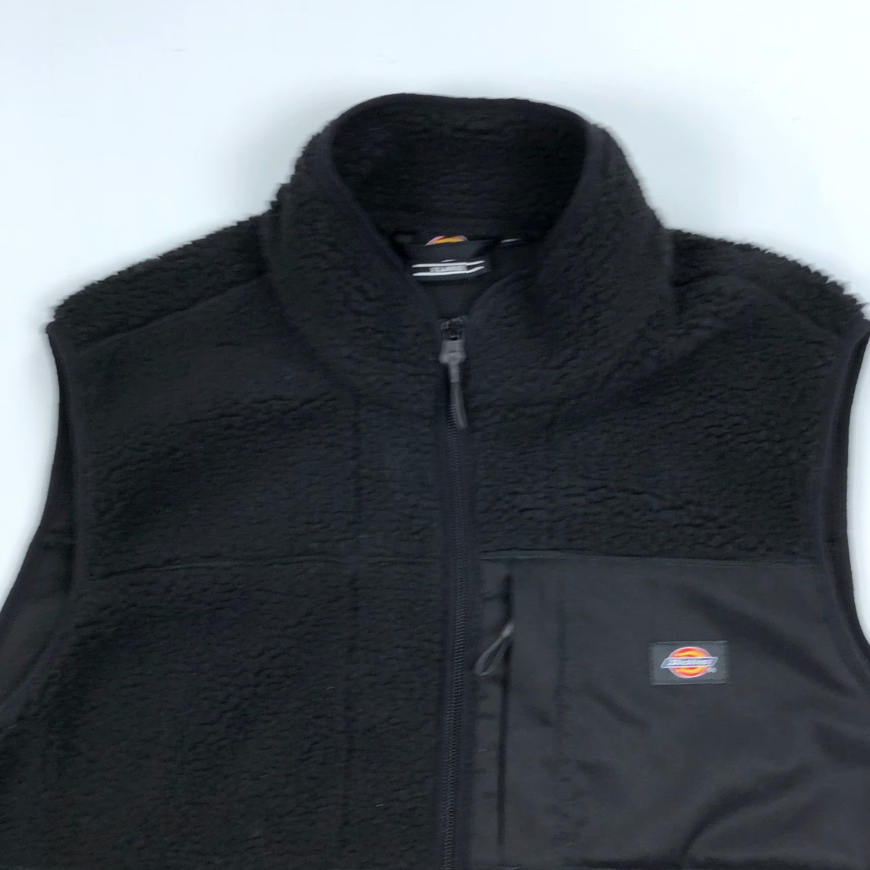 Dickies Dickies Fleece Vest Men's XL Black Chute Workwear Casual Vest men's XL Black fleece vest Dickies Vest Size US XL / EU 56 / 4 - 2 Thumbnail