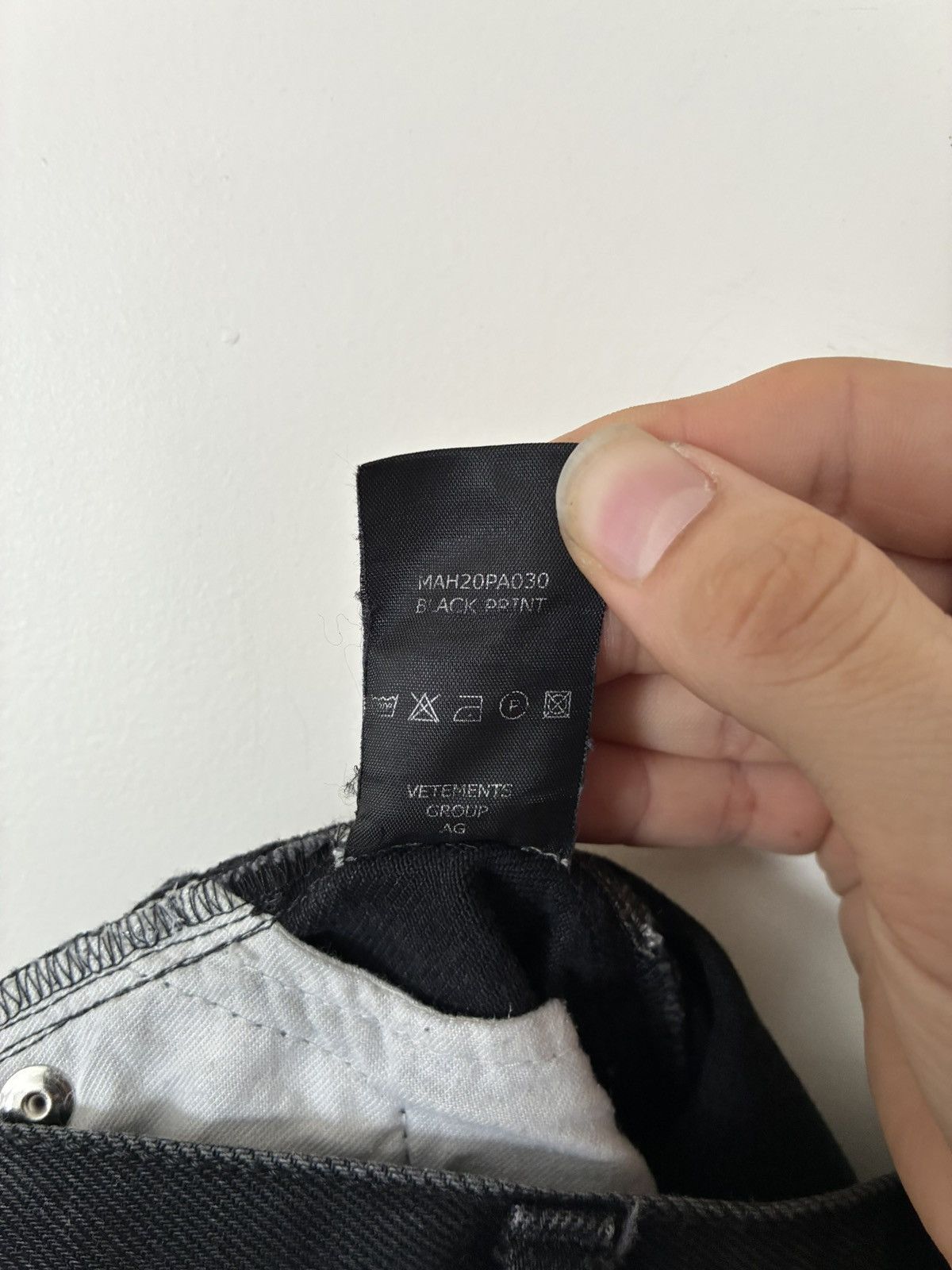 Vetements Vetements FW20 Destroyed Patched Denim Size US 32 / EU 48 - 10 Thumbnail