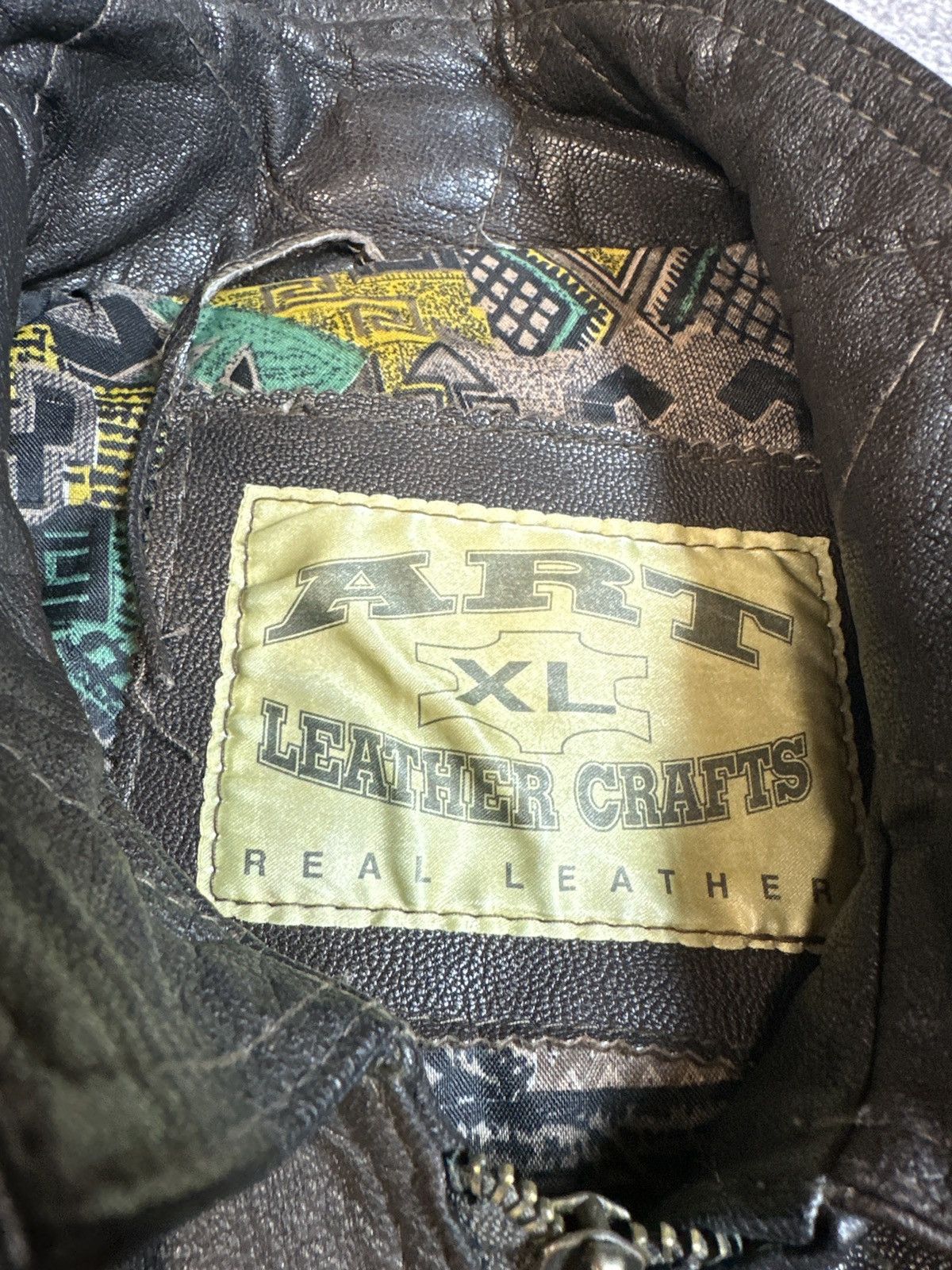 Other Y2K Vintage Leather Jacket Streetwear Moto Style USA VTg M Size US XL / EU 56 / 4 - 5 Thumbnail